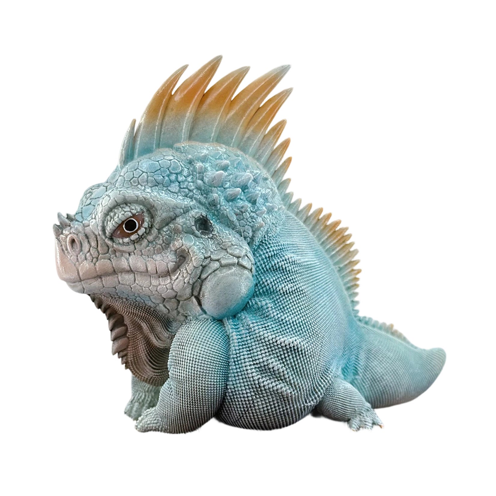 BOWUZHI Studio Resin Iguana Figurine