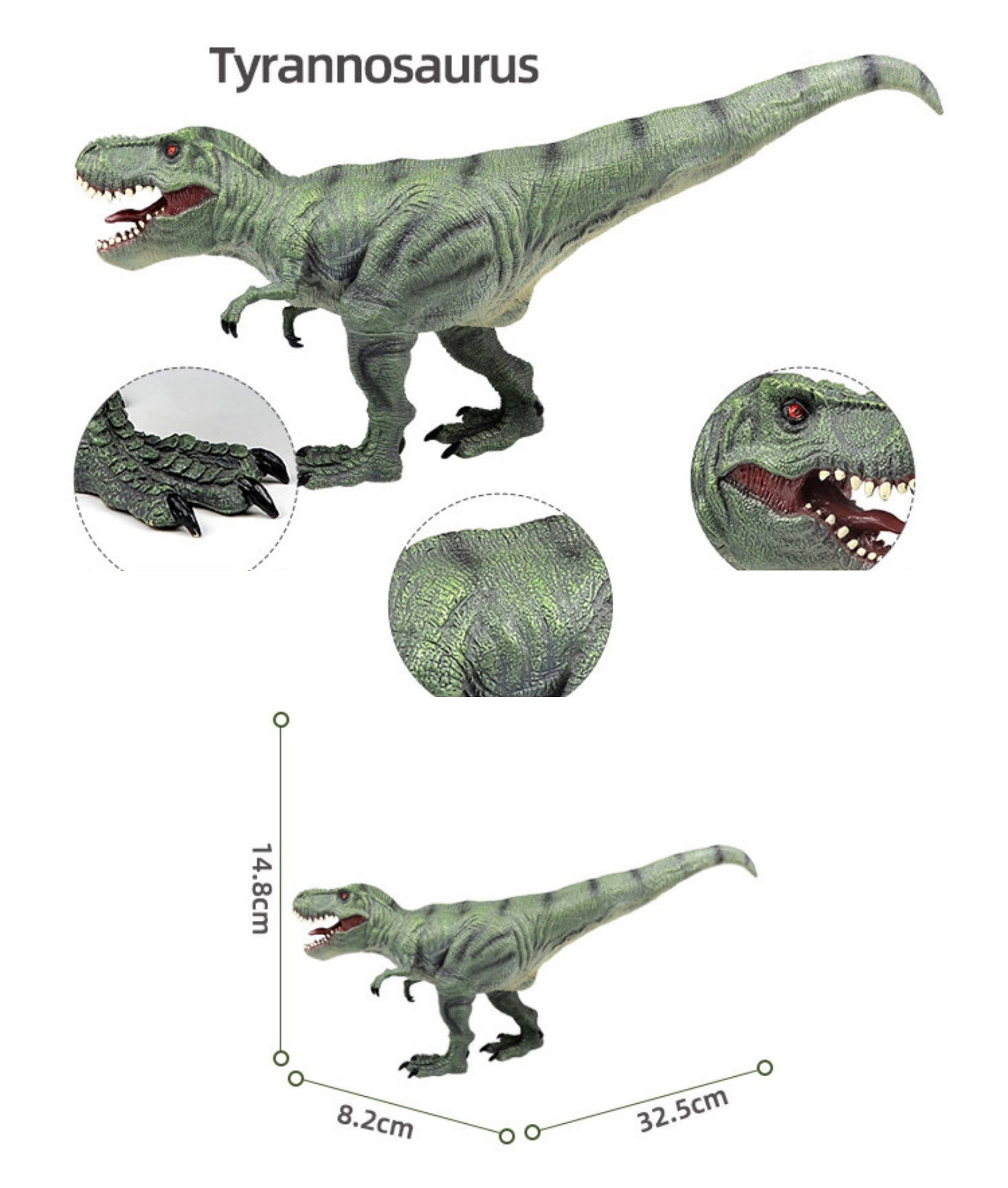 RECUR Tyrannosaurus Dinosaur Model
