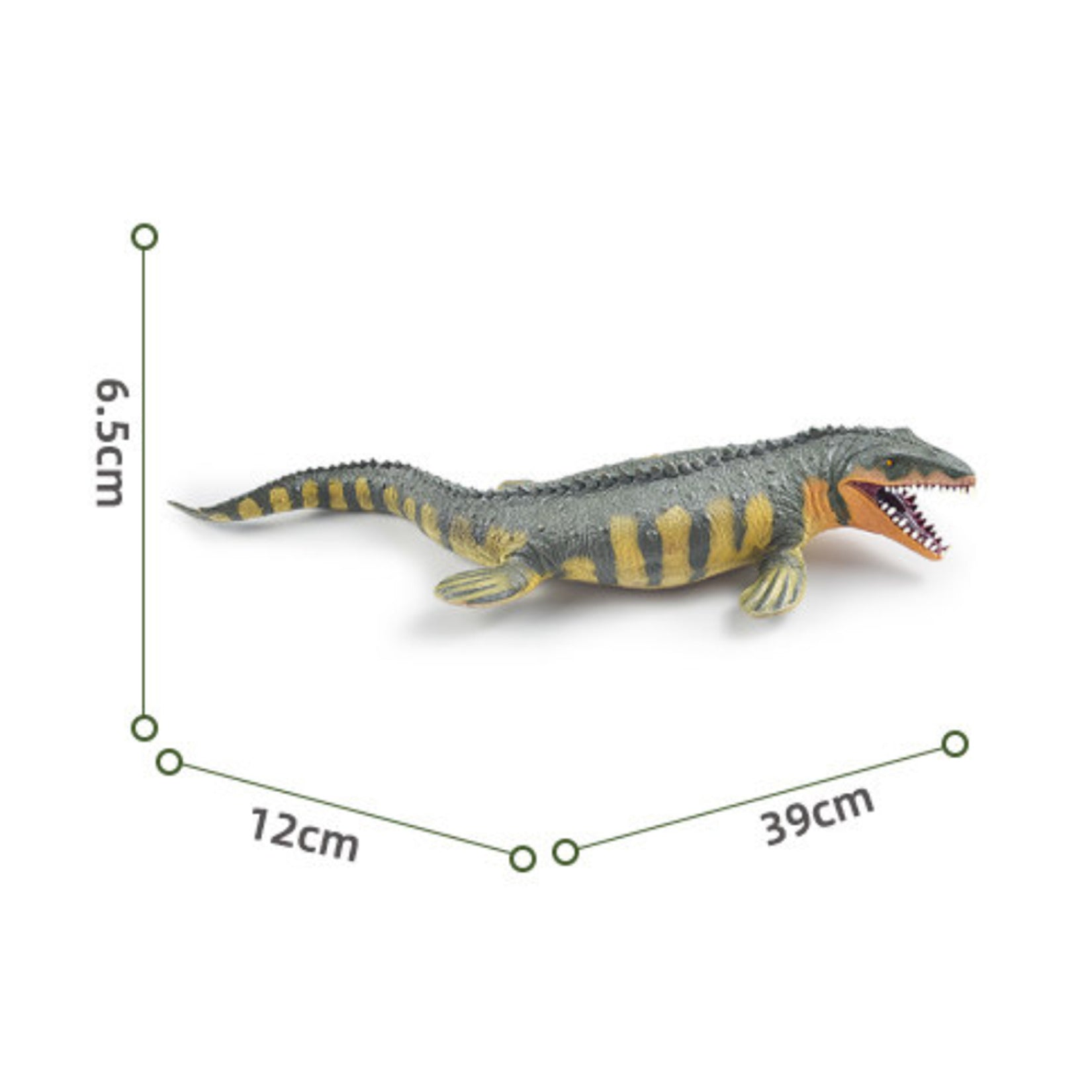 RECUR PVC Mosasaur Model