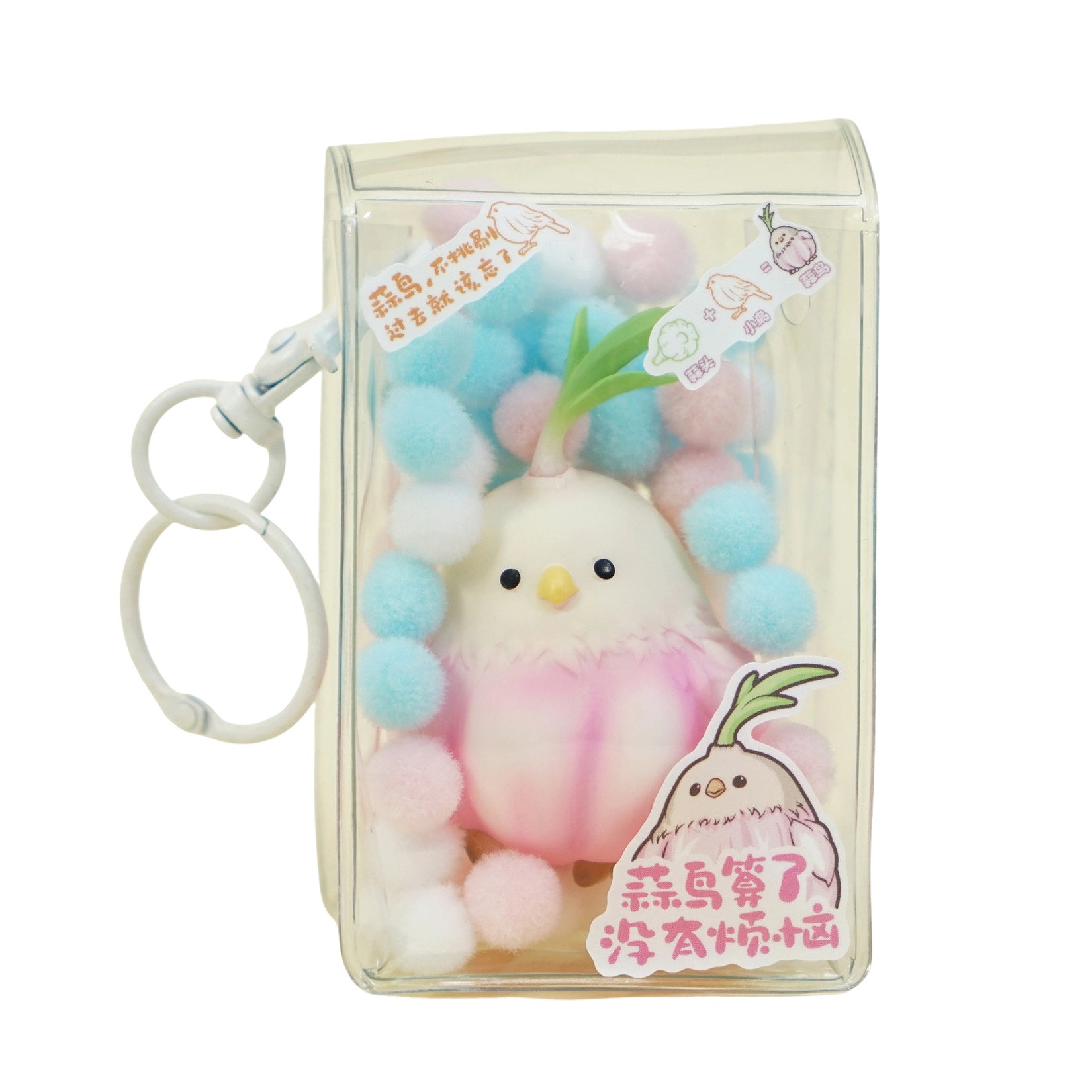 Garlic Bird Model Charm Creative Decoration Gift
