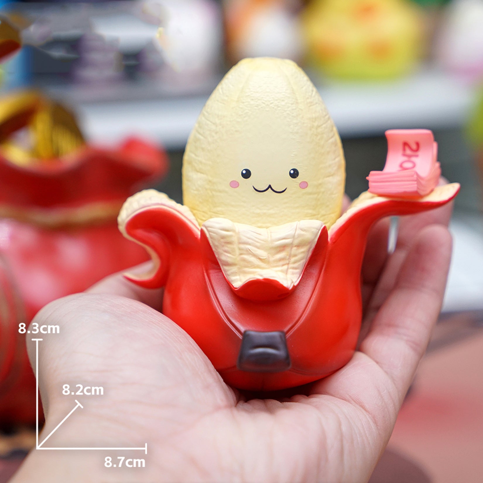 Fortune Bananas Figure Resin Model