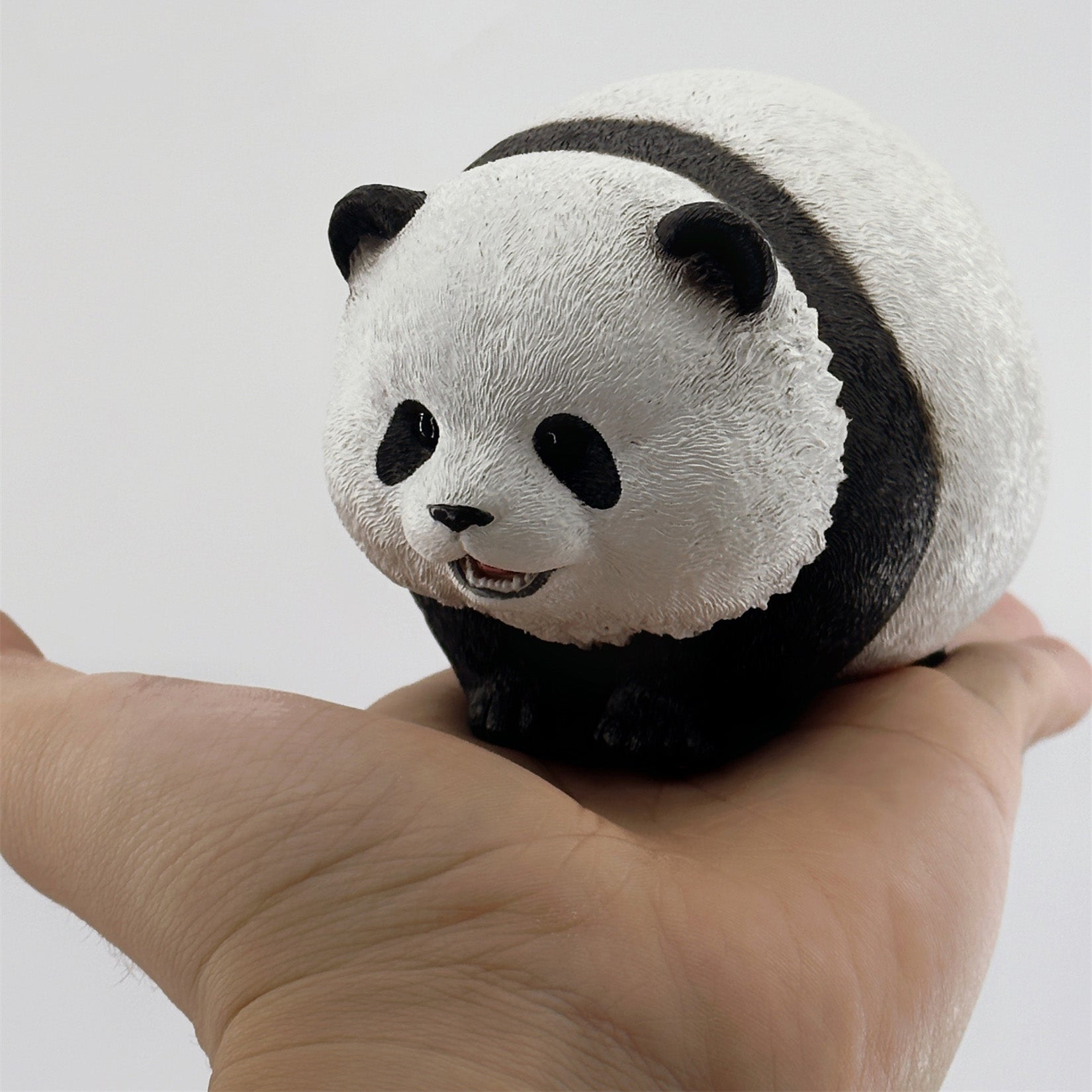 BOWUZHI Studio Cute Round Panda Statue