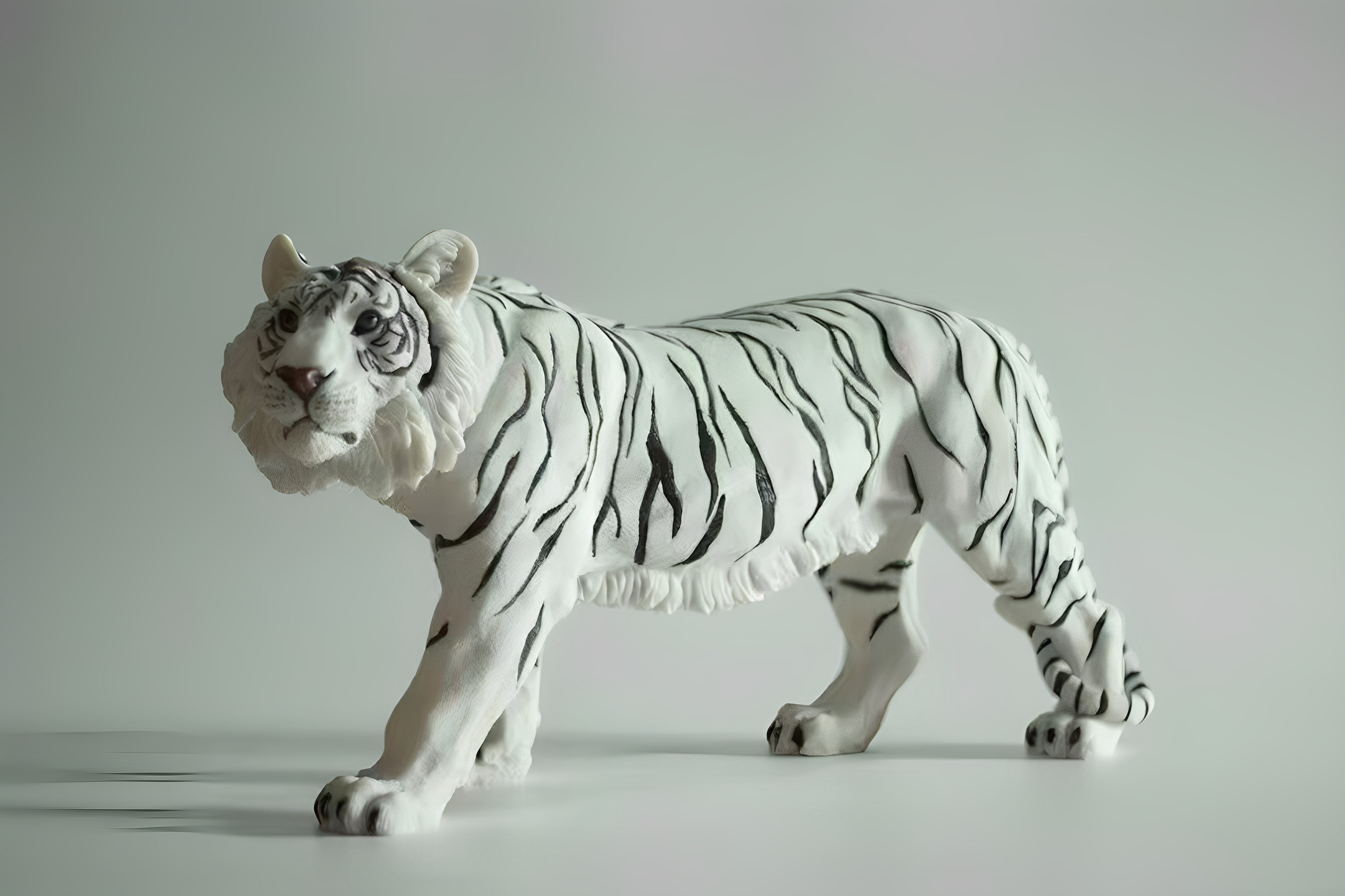 BOWUZHI Studio 1:6 Scale Siberian Tiger Model