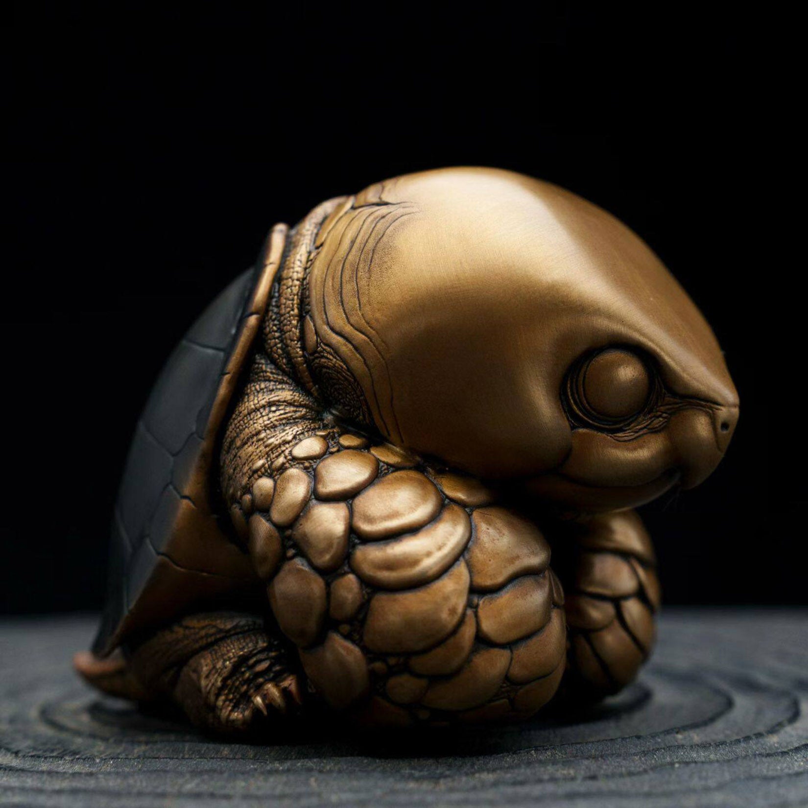 BOWUZHI Studio Bronze Turtle Series Model