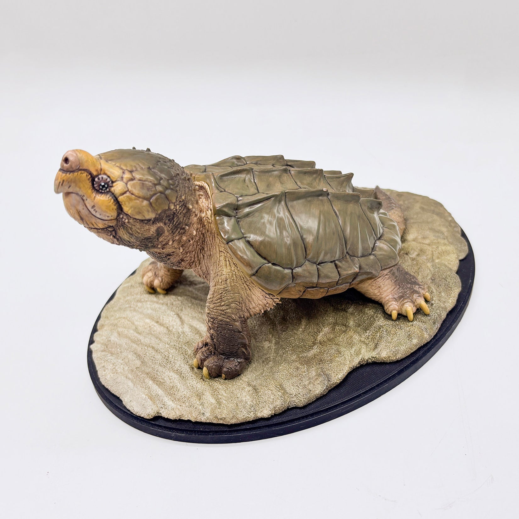 Animal Heavenly Body Standing Alligator Snapping Turtle Figurine