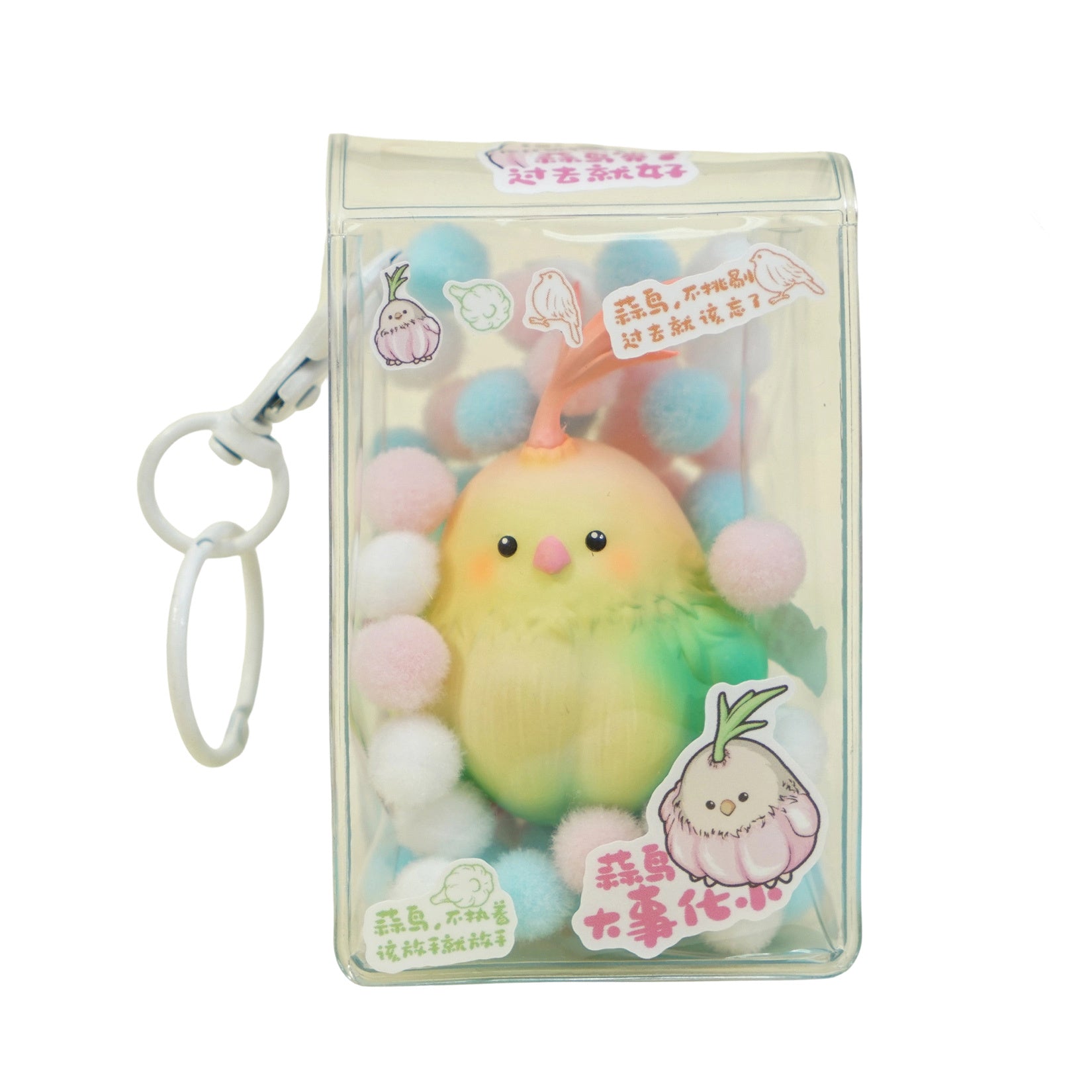 Modèle de charme d'oiseau à l'ail