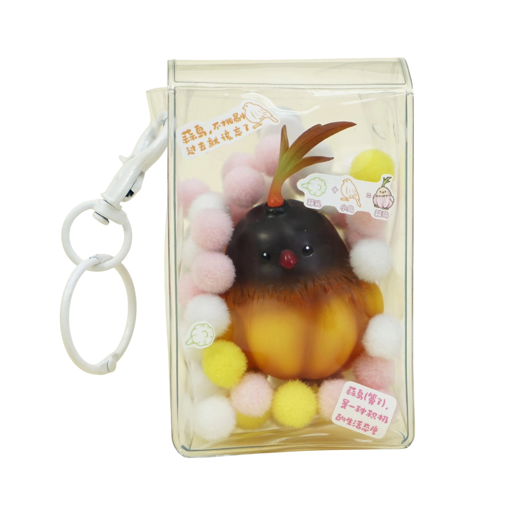 Garlic Bird Model Charm Creative Decoration Gift