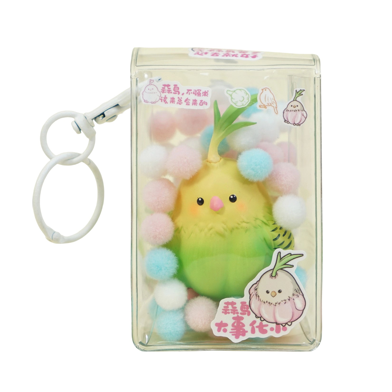 Modèle de charme d'oiseau à l'ail