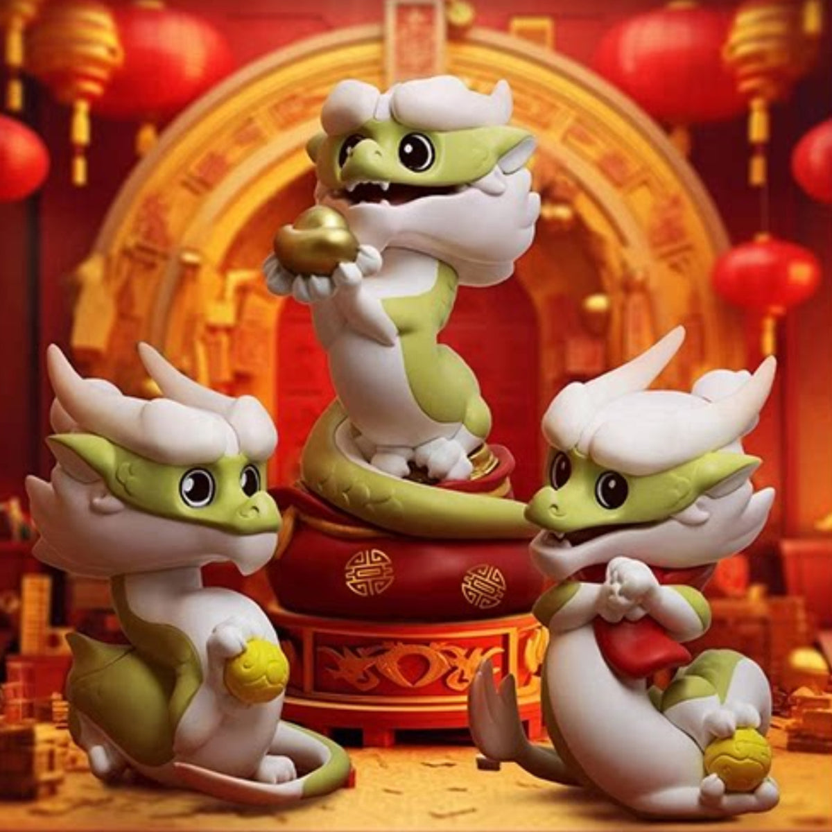 Animal Heavenly Body Jiujiu Loong Limited Edition Model