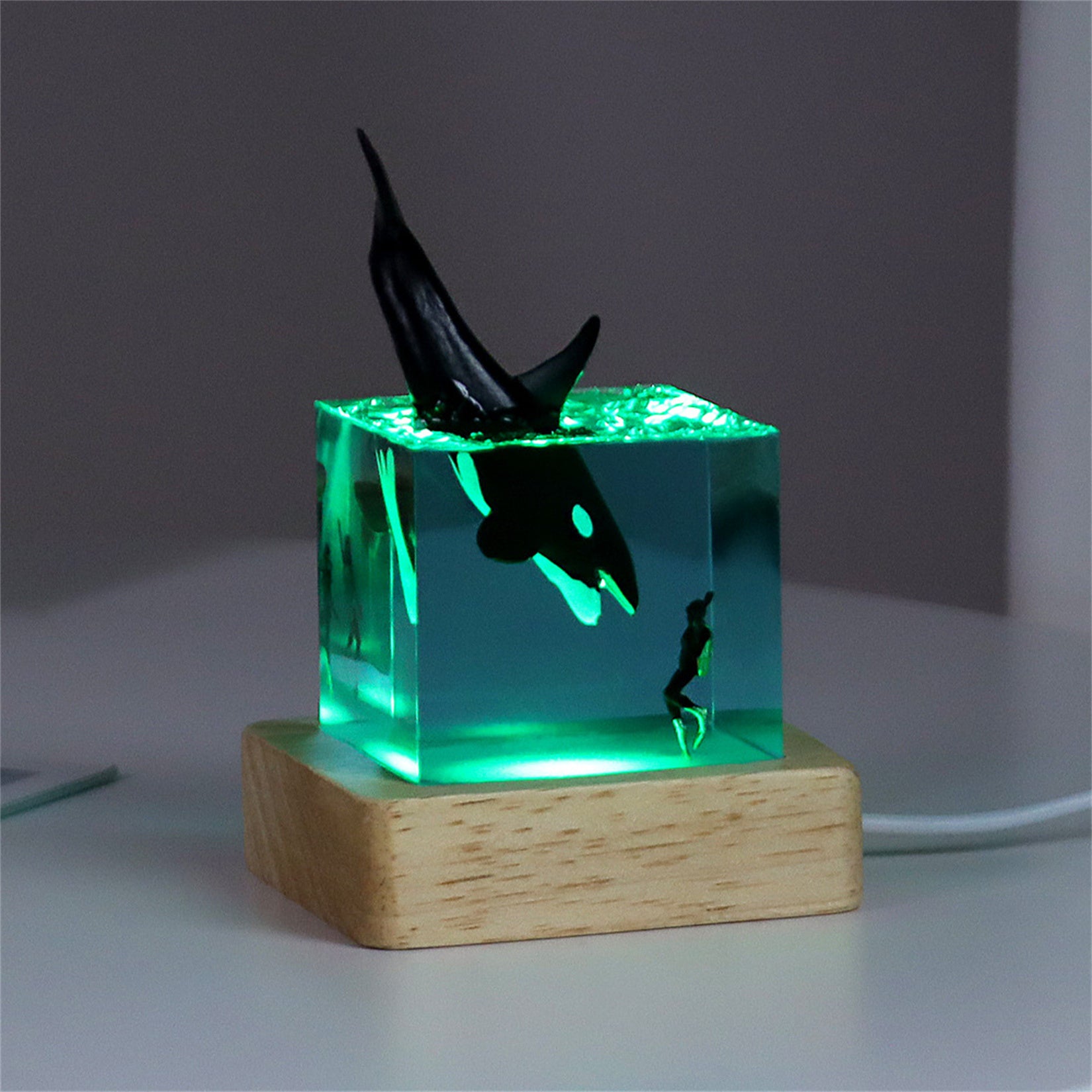 Marine Animals Resin Figurine Night light