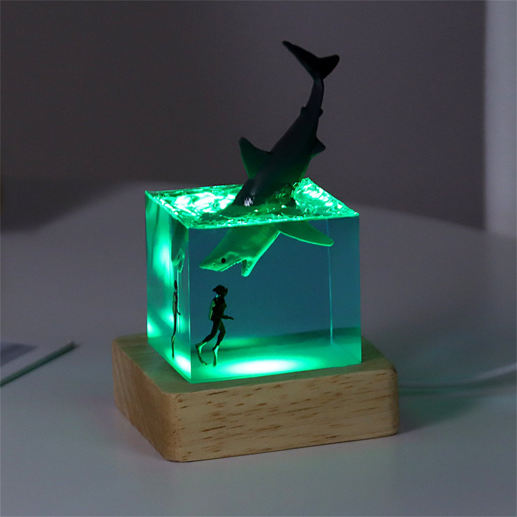 Marine Animals Resin Figurine Night light