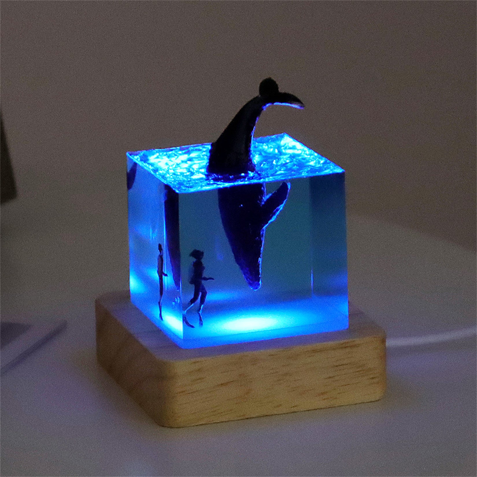 Marine Animals Resin Figurine Night light
