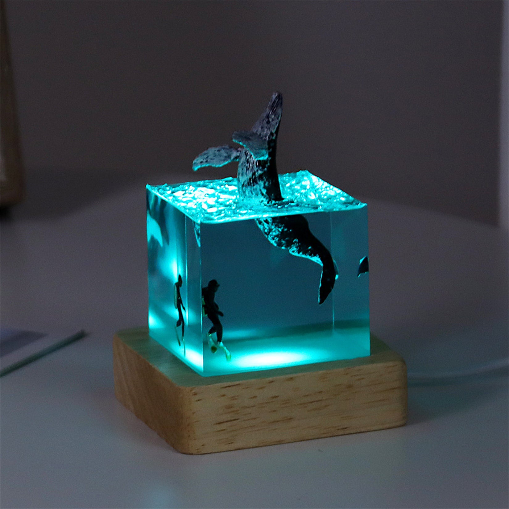 Marine Animals Resin Figurine Night light