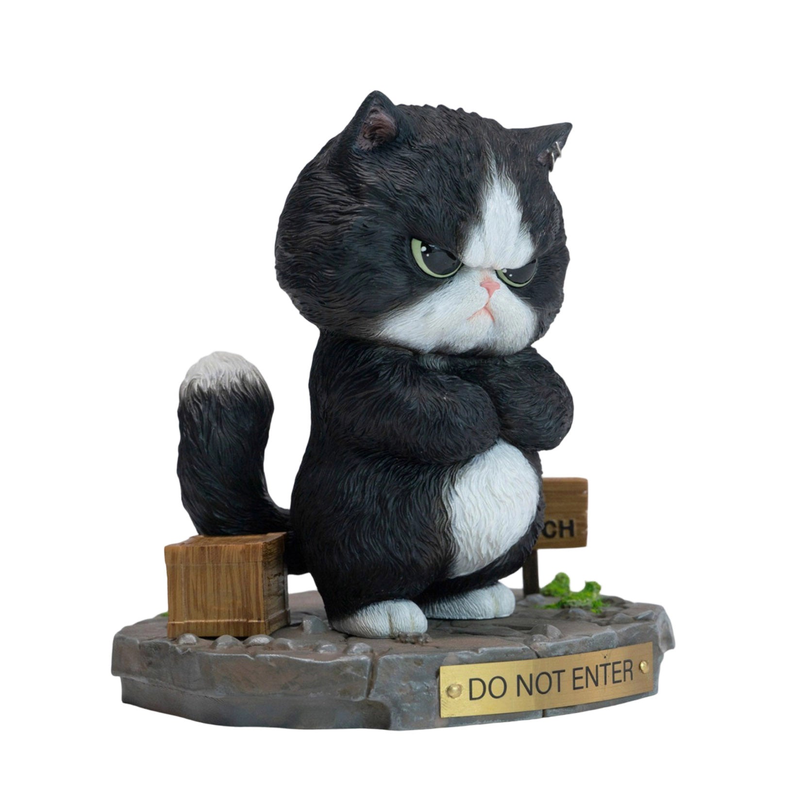 JXK Studio Bengbeng Baba Cat Figurine Ornament