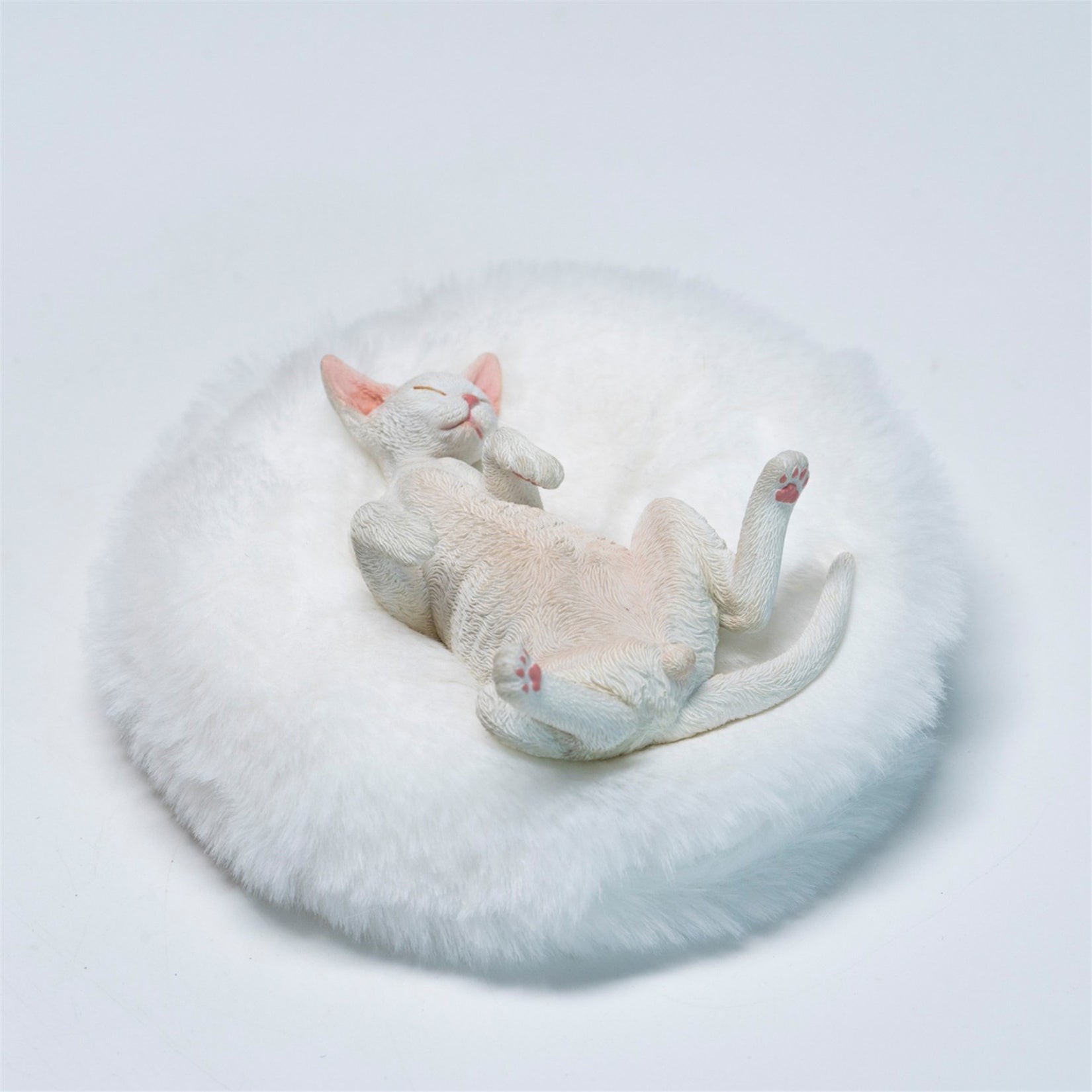 JXK Studio Resting Little Devon Rex Model