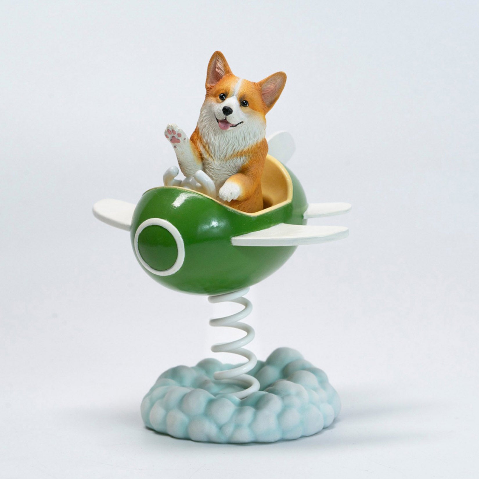 JXK Studio Flying Corgi Wobbler Model