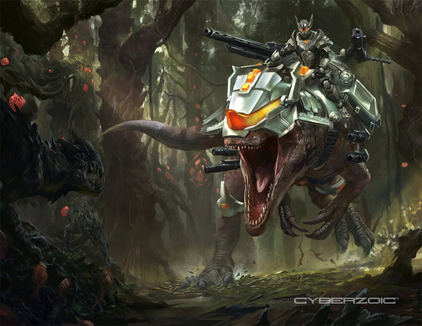 Beasts of the Mesozoic Dragonslayer converting armor unit- (Allosaurus)