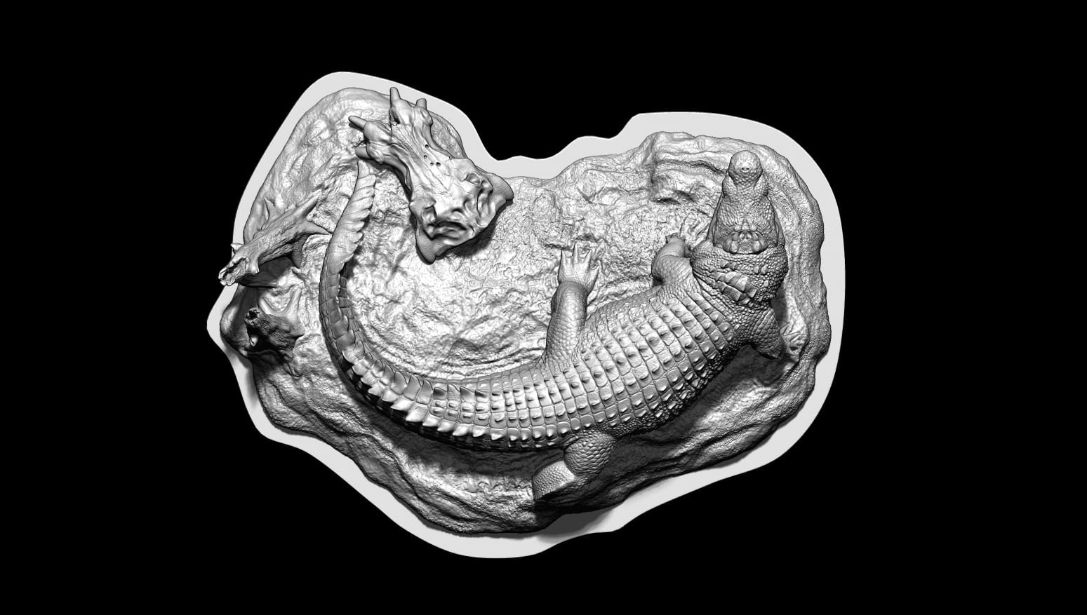 The Crocs Man Studio Nile Crocodile Gustave Model