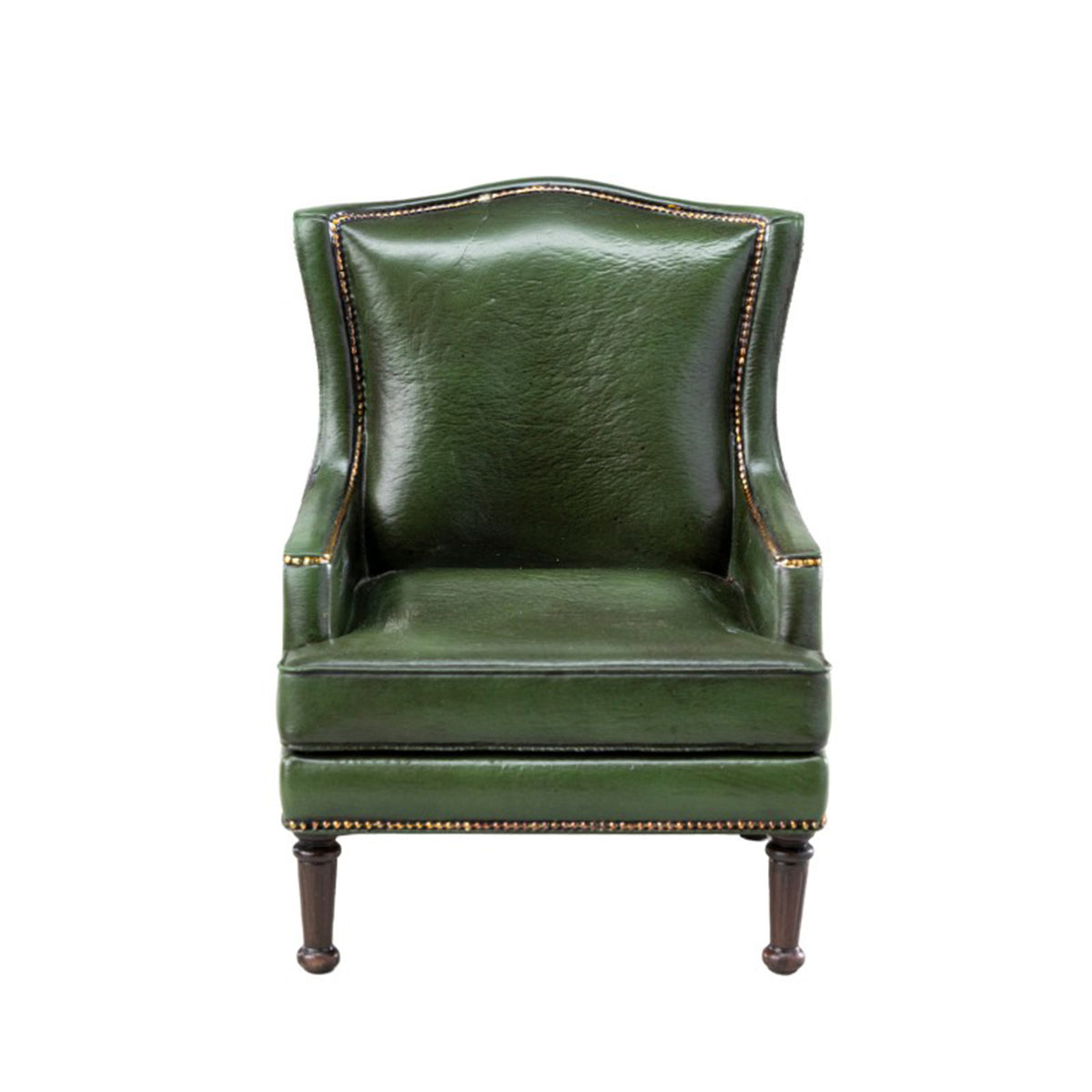 MMMTOYS Studio 1:12 Scale Dark Green Club Armchair Model