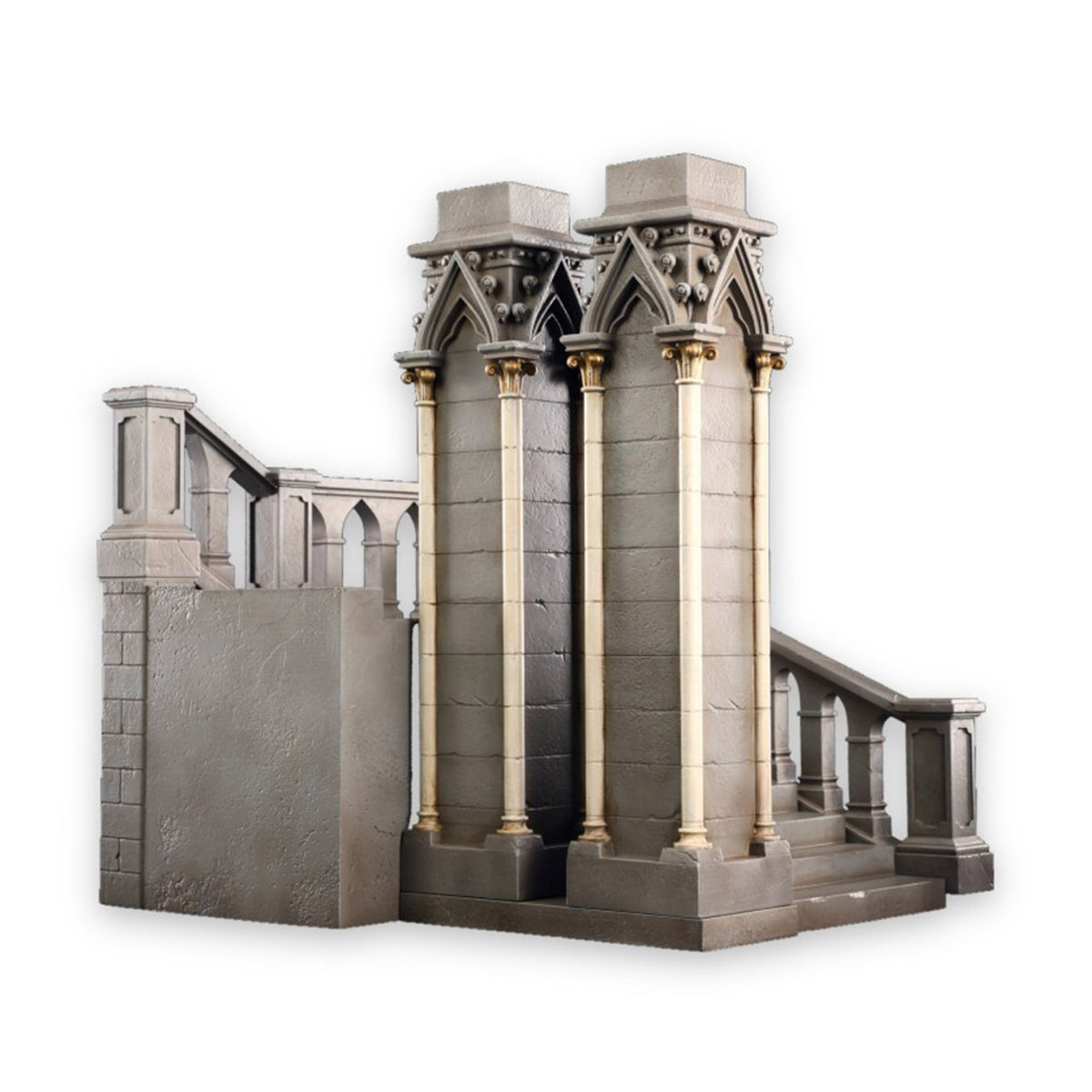 MMMTOYS Studio 1:12 Scale Gothic Cathedral Staircase Display Base