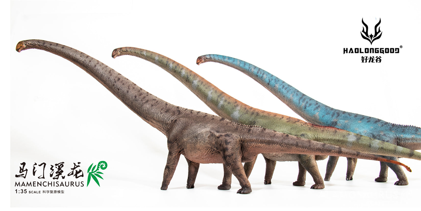 HAOLONGGOOD 1:35 Scale Mamenchisaurus Model