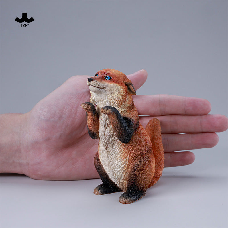 JXK Fluffy Fox Collectible Figurine