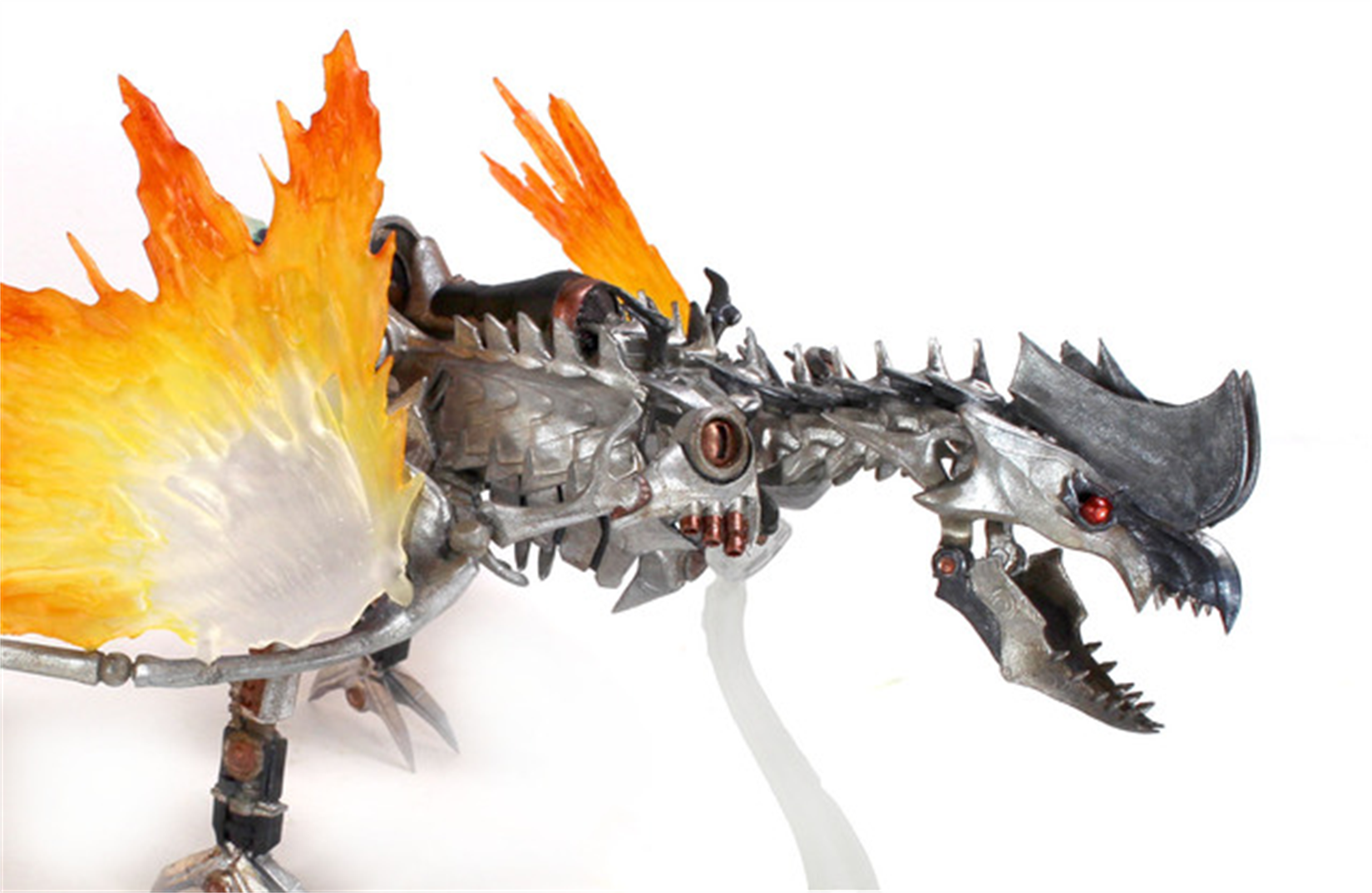 Beasts of the Mesozoic Pyrodactyl converting armor unit- (Dilophosaurus)