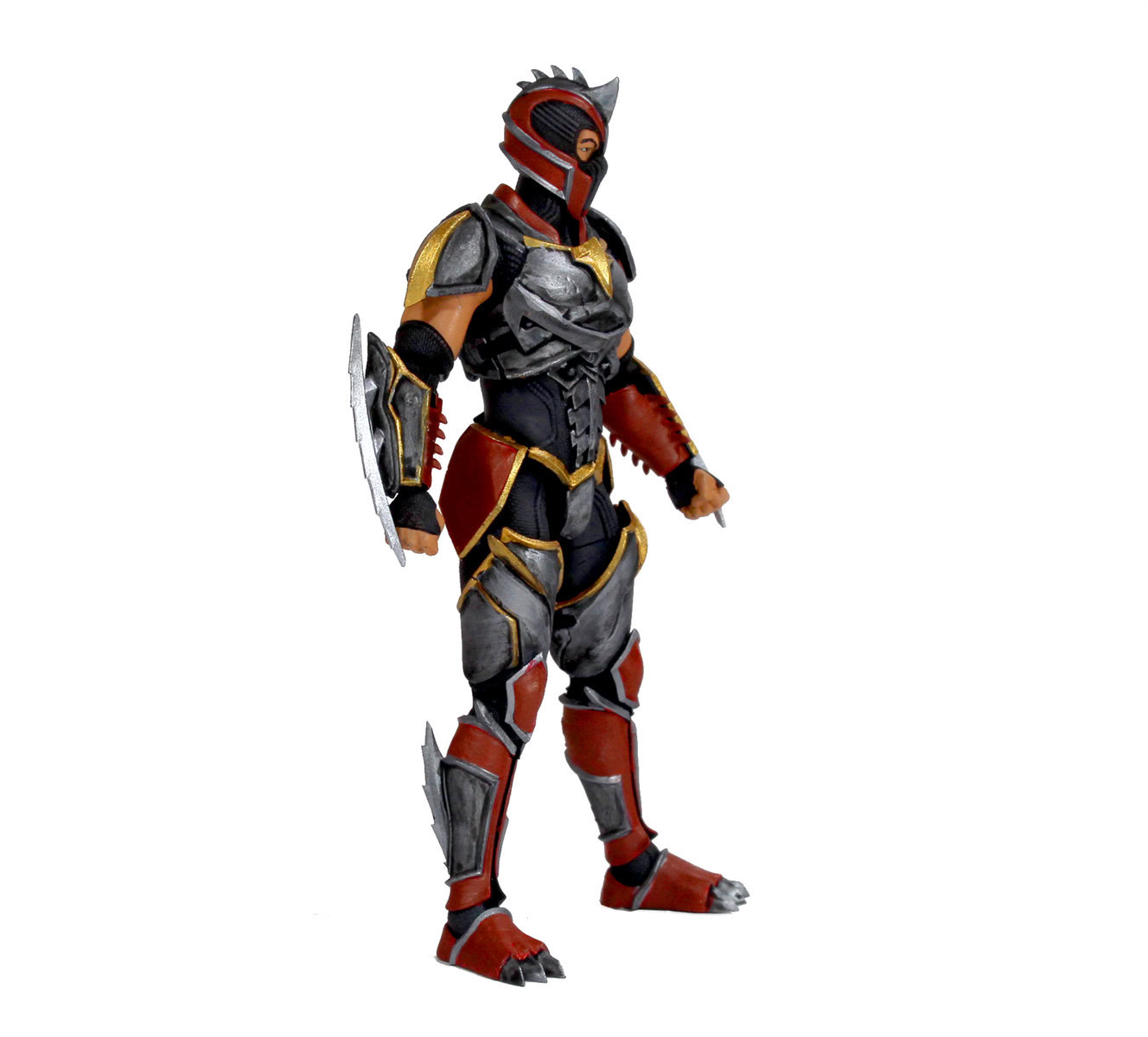 Beasts of the Mesozoic Fire Guard Trooper- Achillobator rider- Cyberzoic 1/18th scale action figure