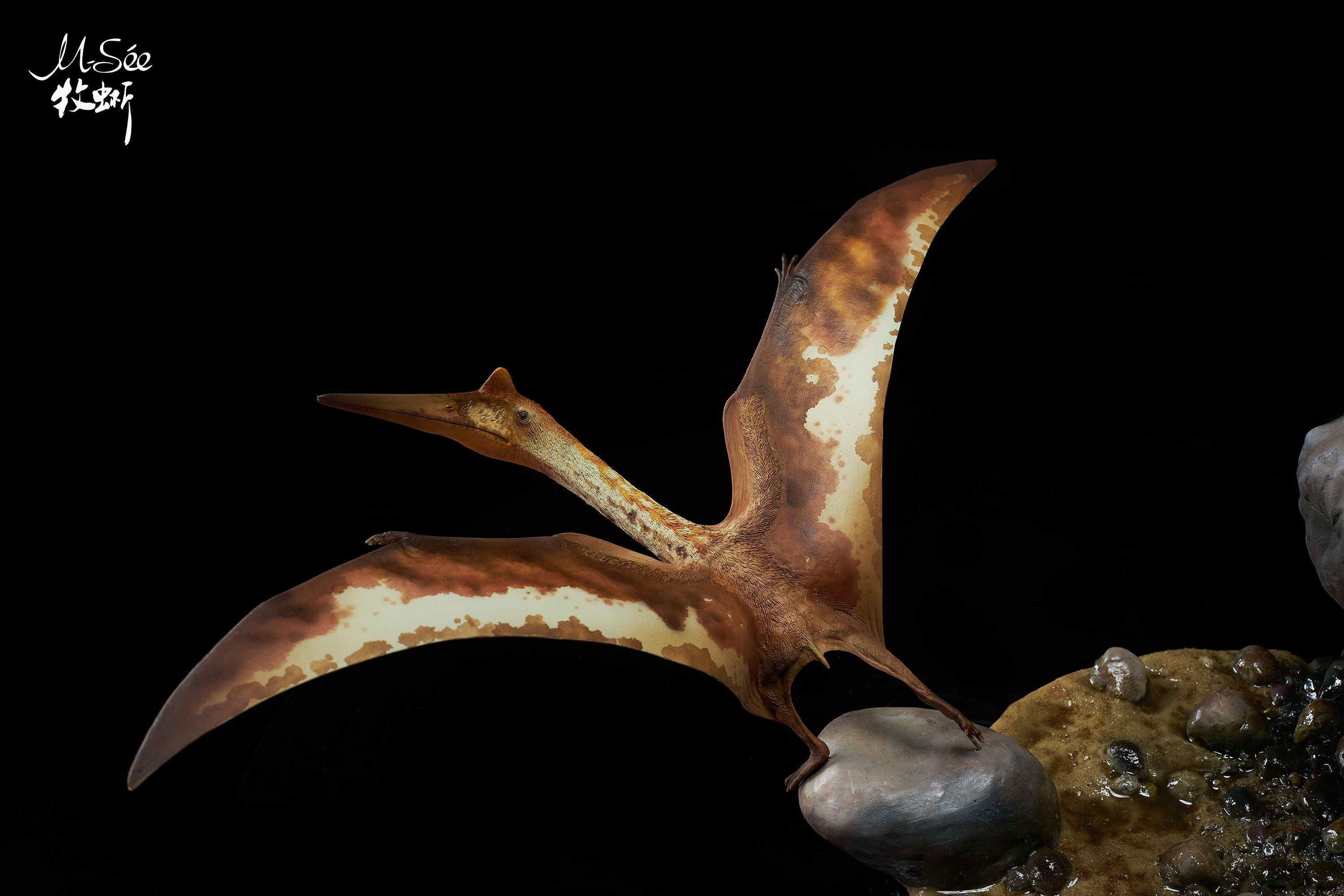 MuSee Studio 1/10 Scale Quetzalcoatlus Scene Statue