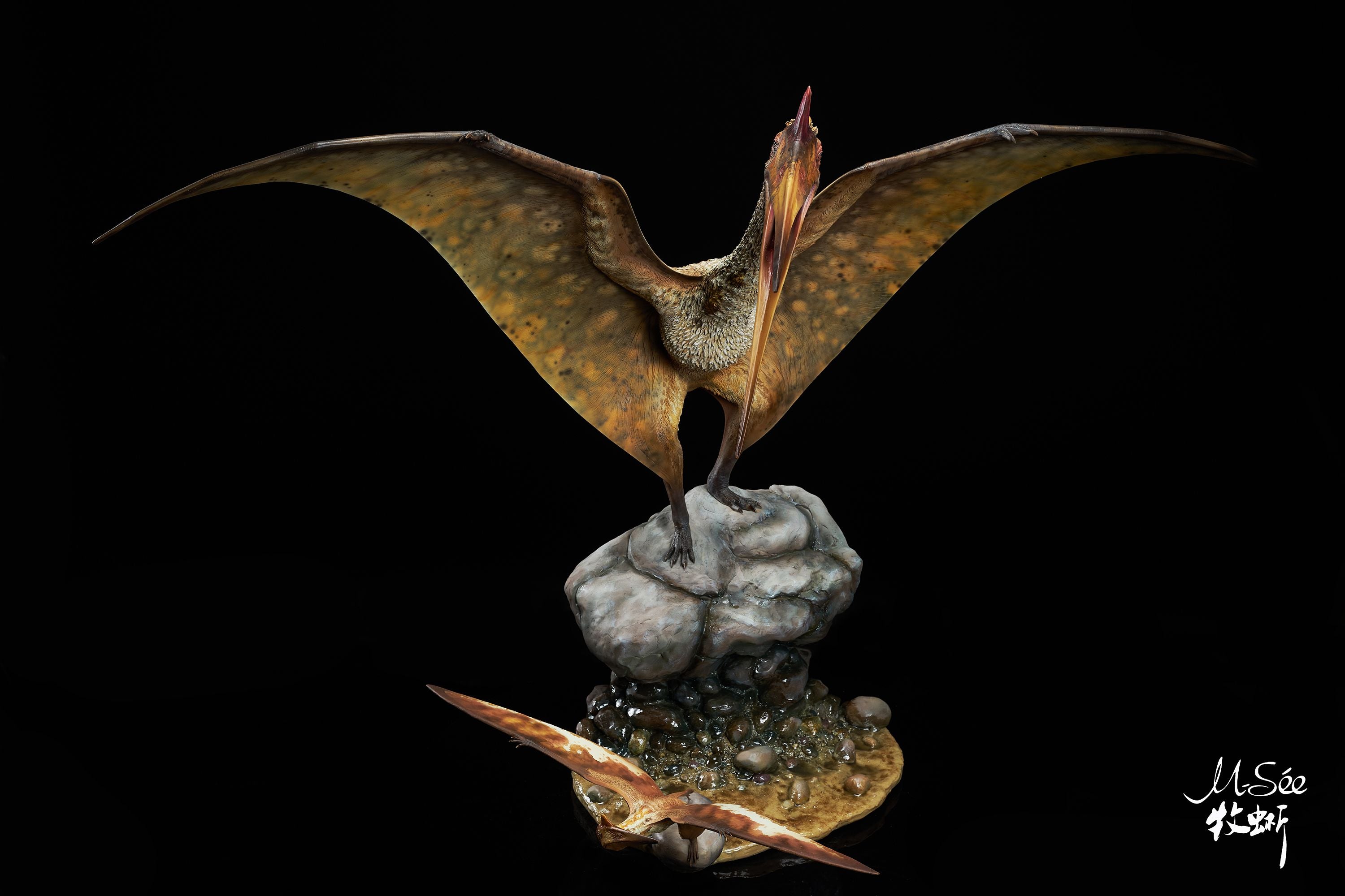 MuSee Studio 1/10 Scale Quetzalcoatlus Scene Statue