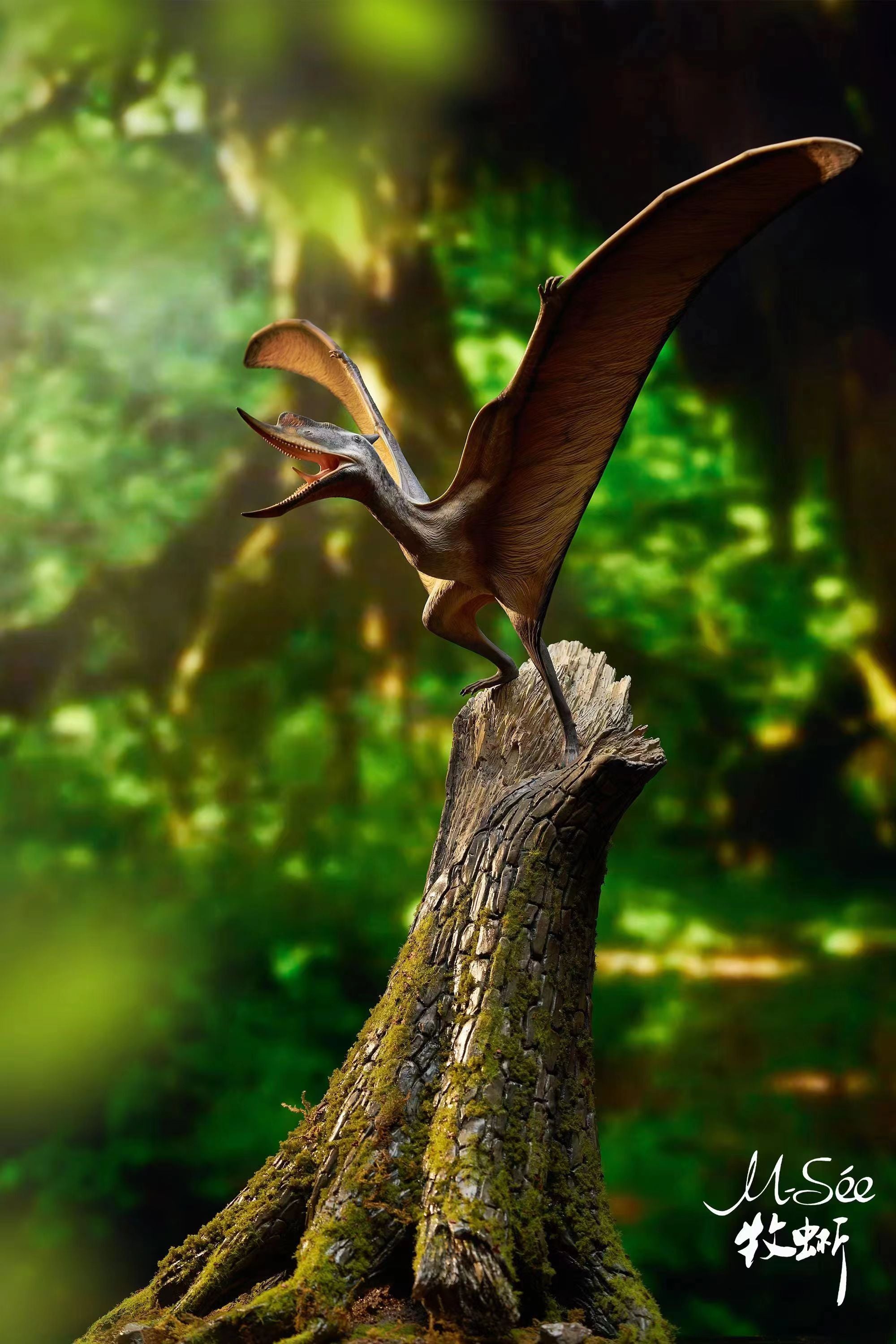 MuSee Studio 1/6 Scale Dsungaripterus Scene Statue