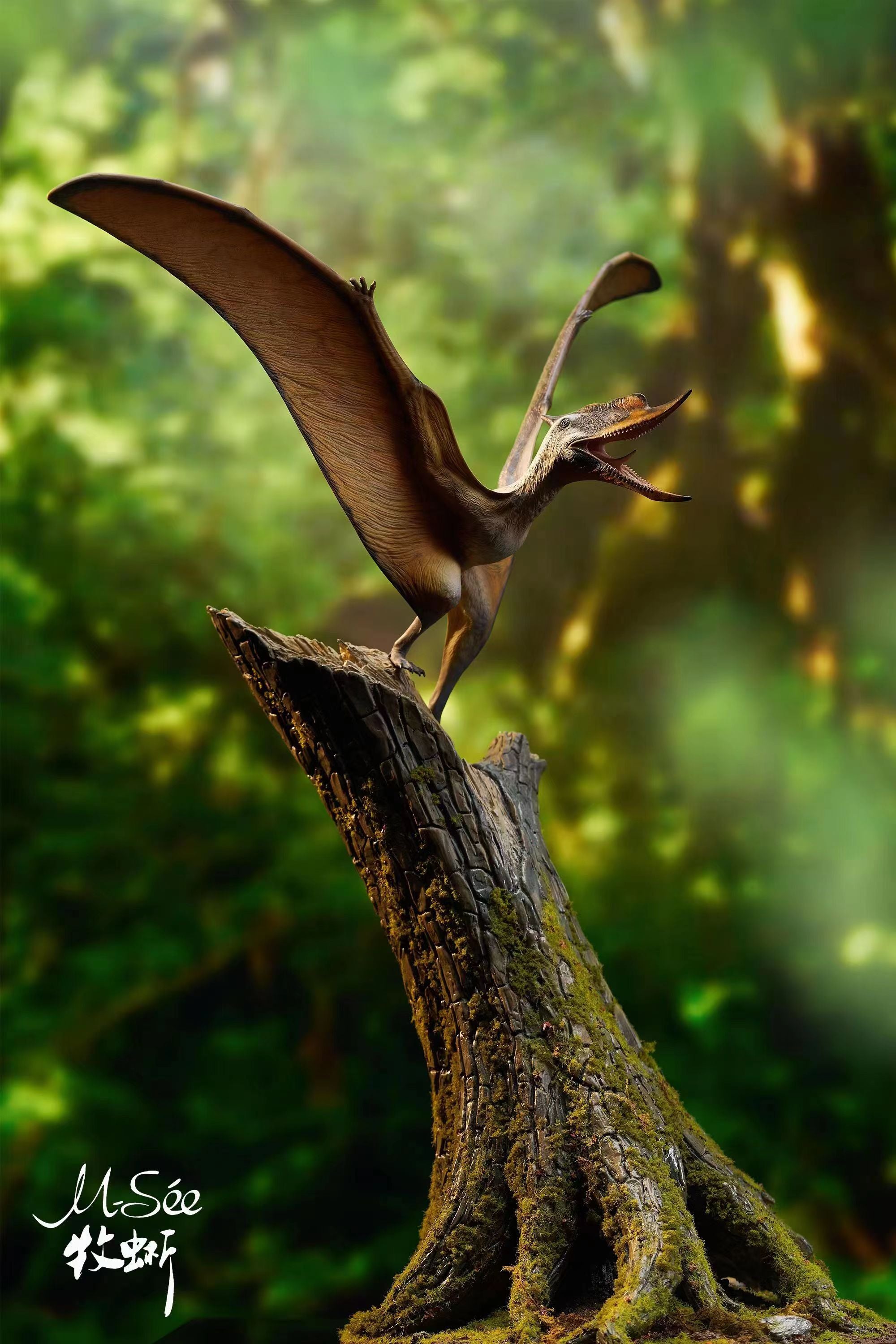 MuSee Studio 1/6 Scale Dsungaripterus Scene Statue