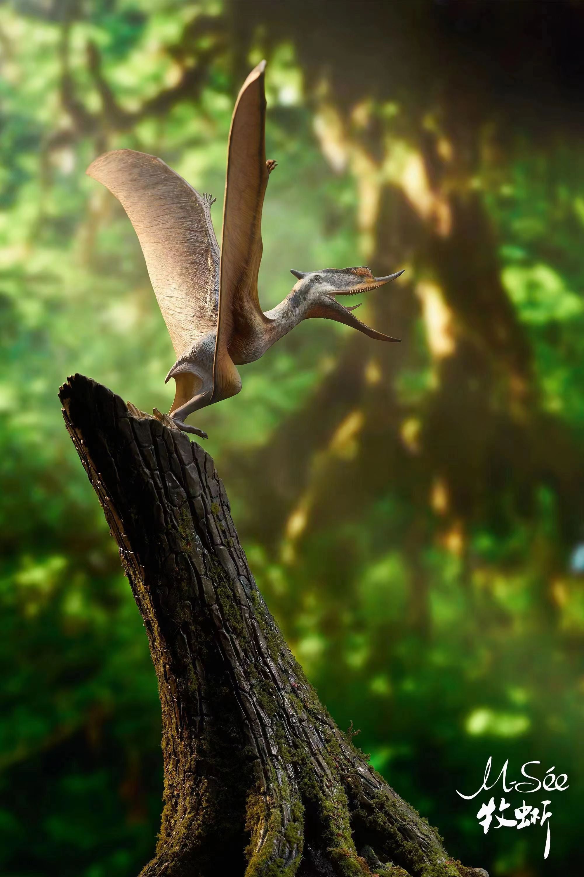MuSee Studio 1/6 Scale Dsungaripterus Scene Statue