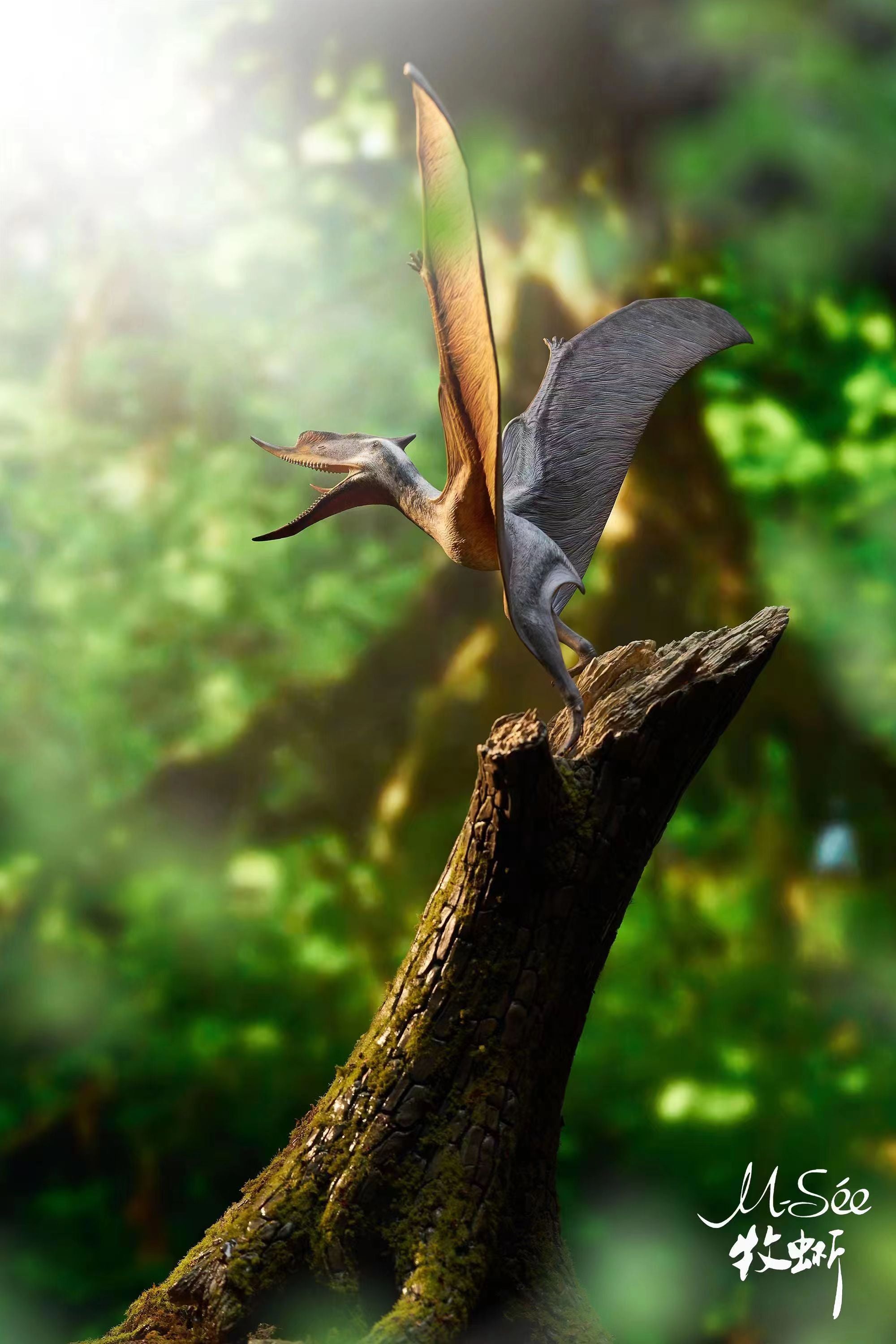 MuSee Studio 1/6 Scale Dsungaripterus Scene Statue