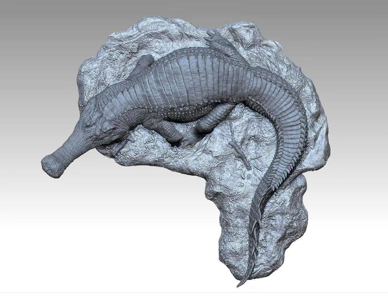 Anningpale 1:35 Scale Sarcosuchus imperator Model