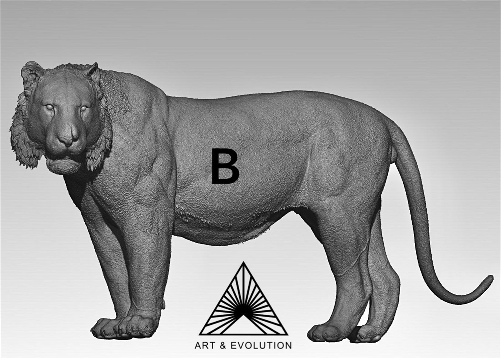 Art&Evolution Studio Bengal Tiger Tarun Model