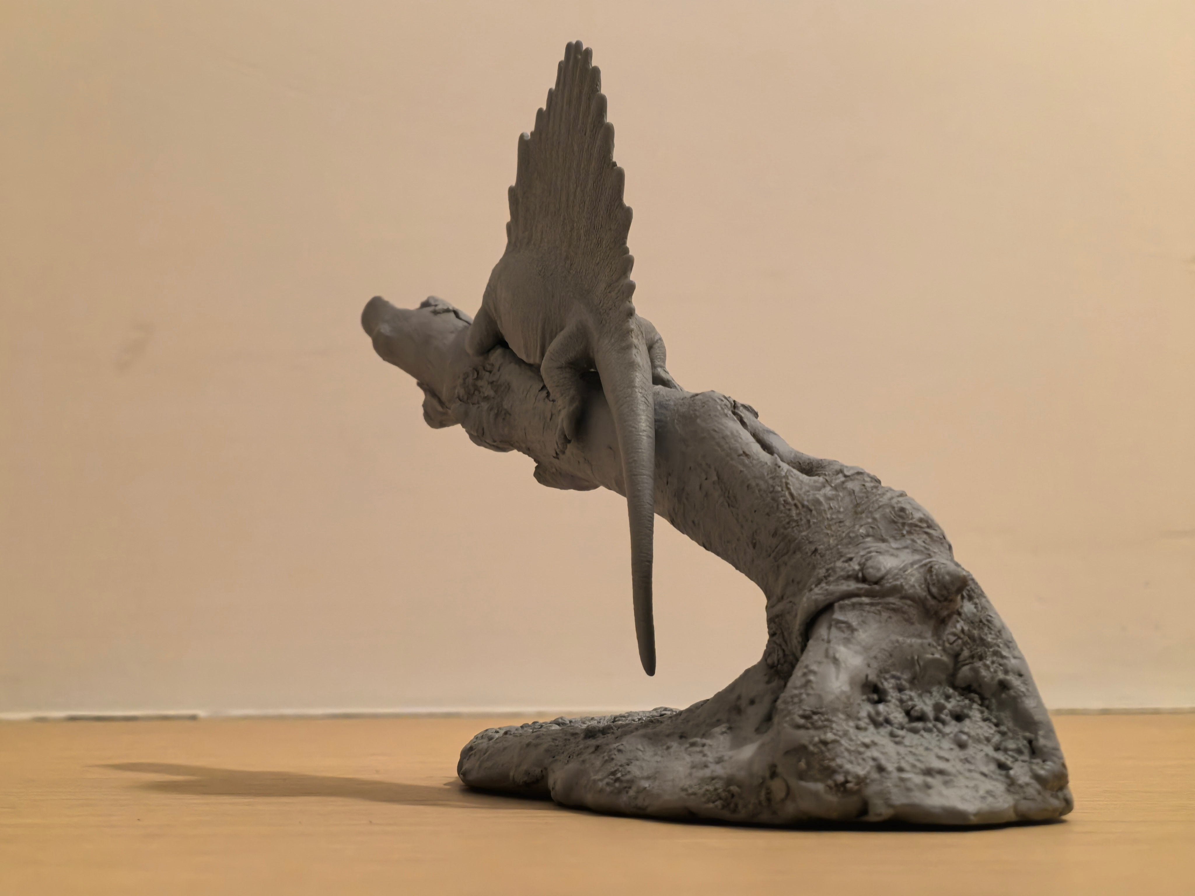 MK Studio 1:20 Scale Megalosaurus Pair Hunt Cetiosaurus Scene Statue