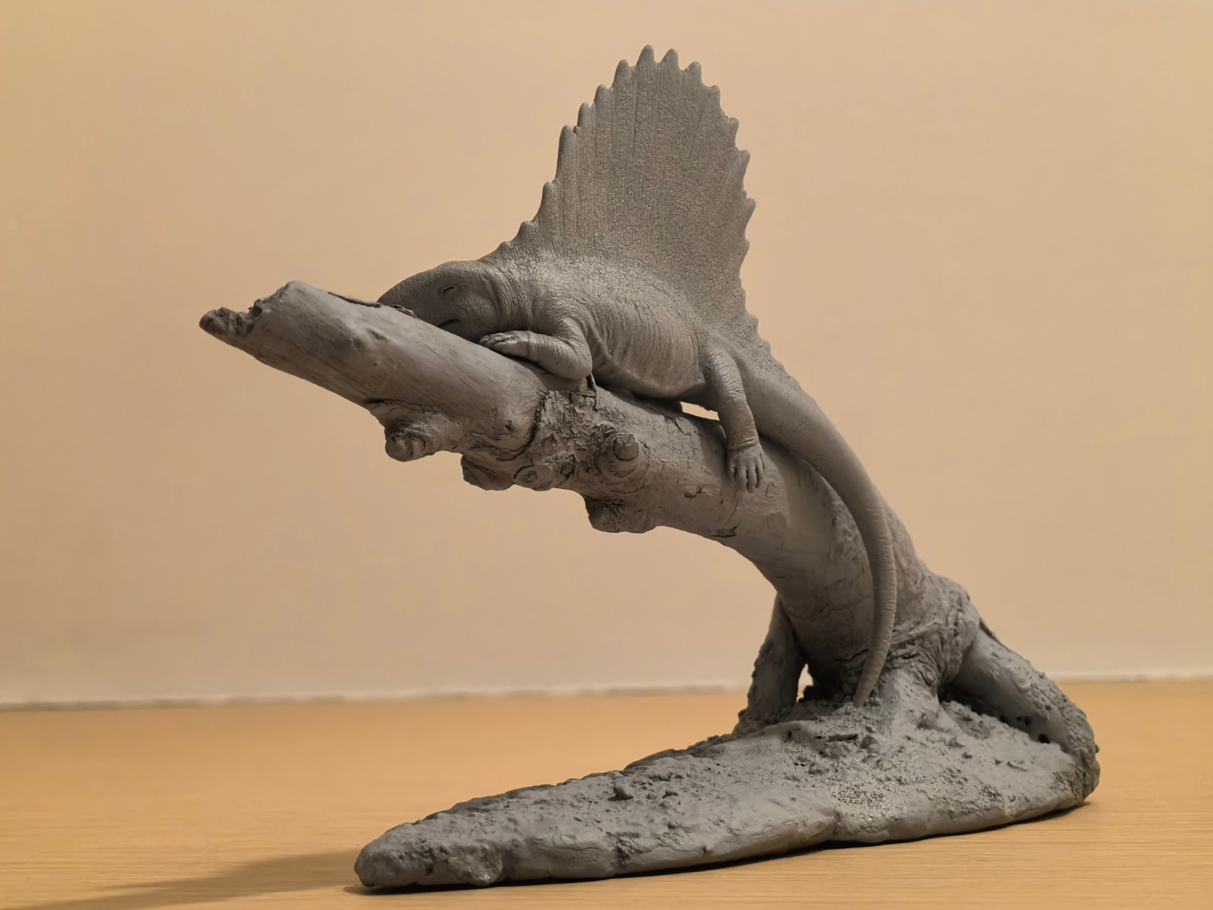 MK Studio 1:20 Scale Megalosaurus Pair Hunt Cetiosaurus Scene Statue