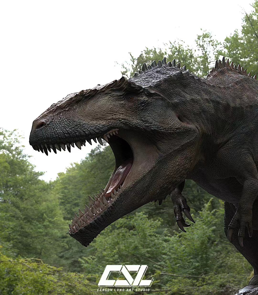Carson Long STUDIO Giganotosaurus carolinii Model