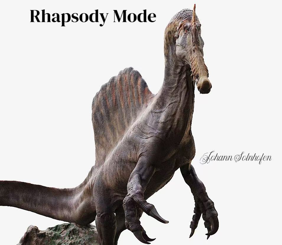 Rhapsody Mode Studio Spinosaurus mirabilis Model