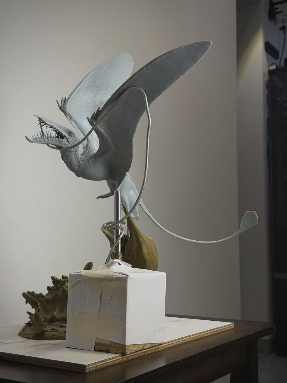 Sensen 1:1 Scale Rhamphorhynchus Aspidorhynchus Scene Model