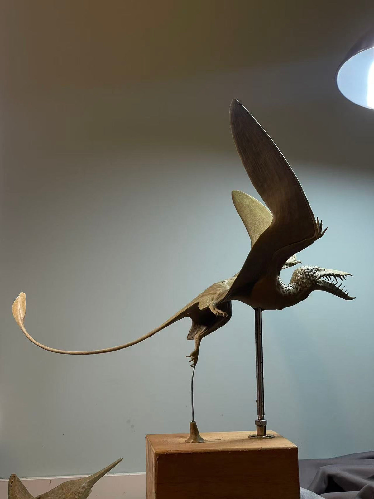 Sensen 1:1 Scale Rhamphorhynchus Aspidorhynchus Scene Model