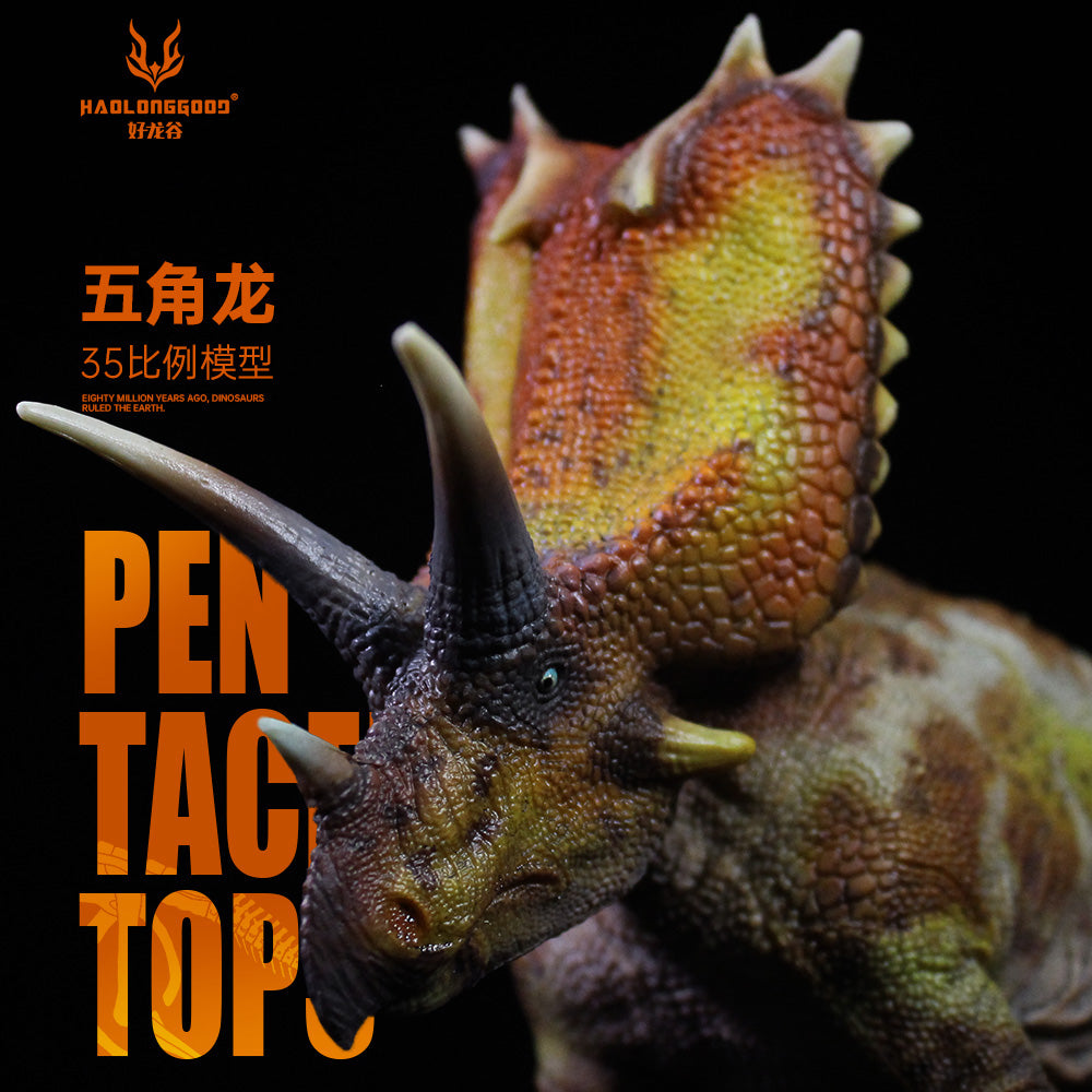 HAOLONGGOOD 1:35 Scale Pentaceratops Model