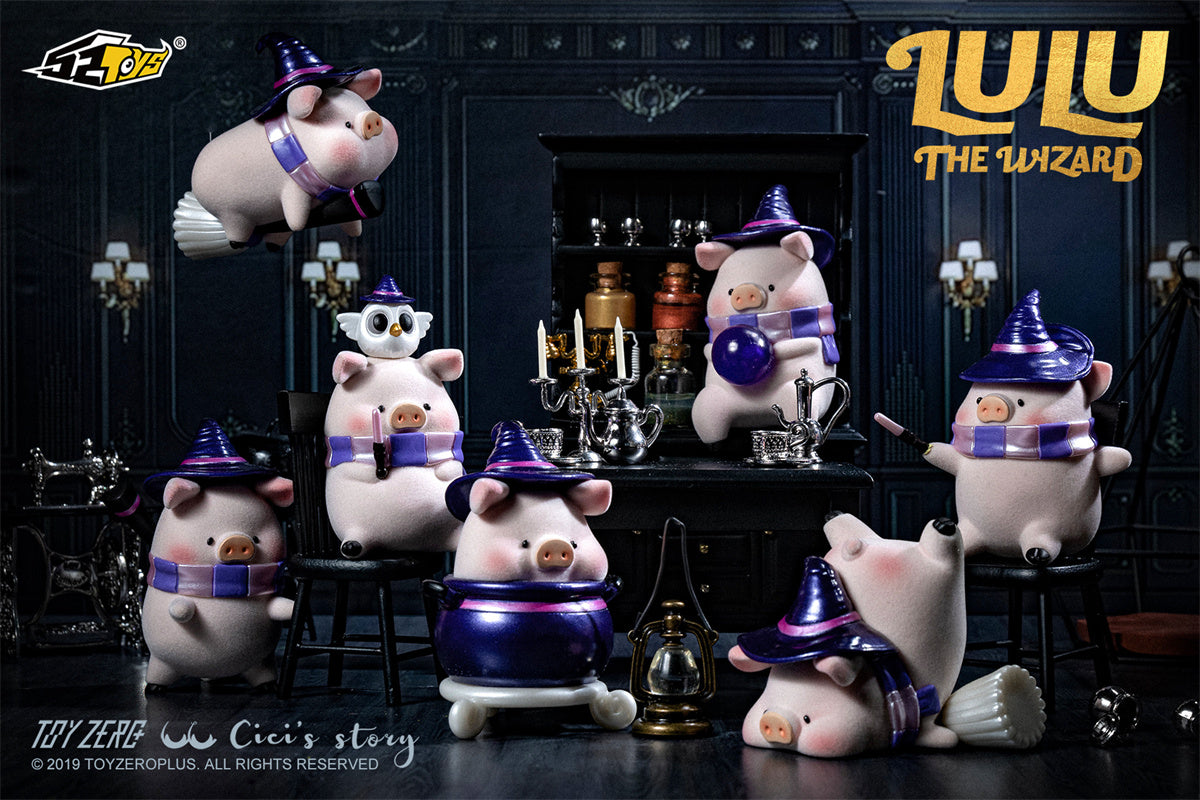 52TOYS LULU Pig The Wizard Blind Box Model
