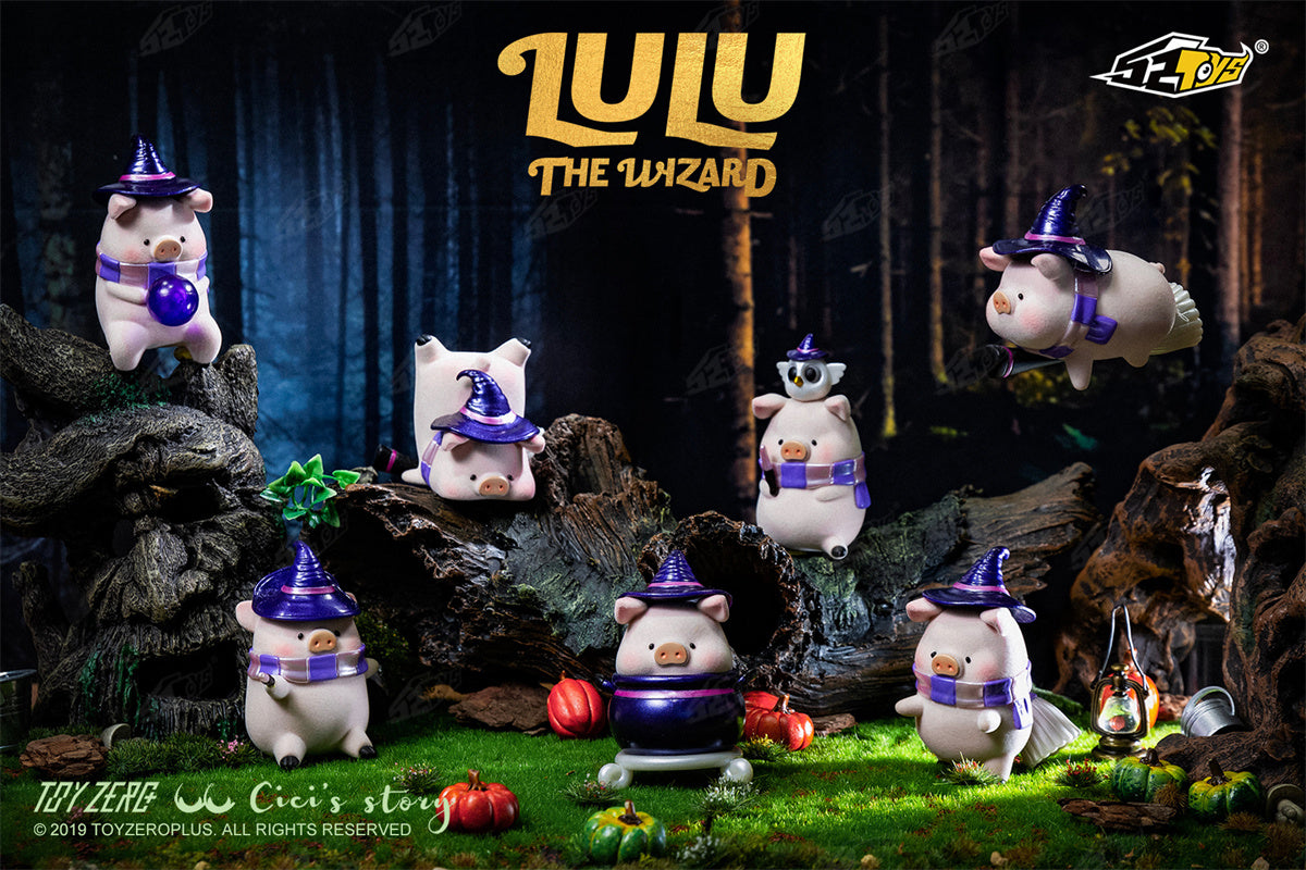 52TOYS LULU Pig The Wizard Blind Box Model