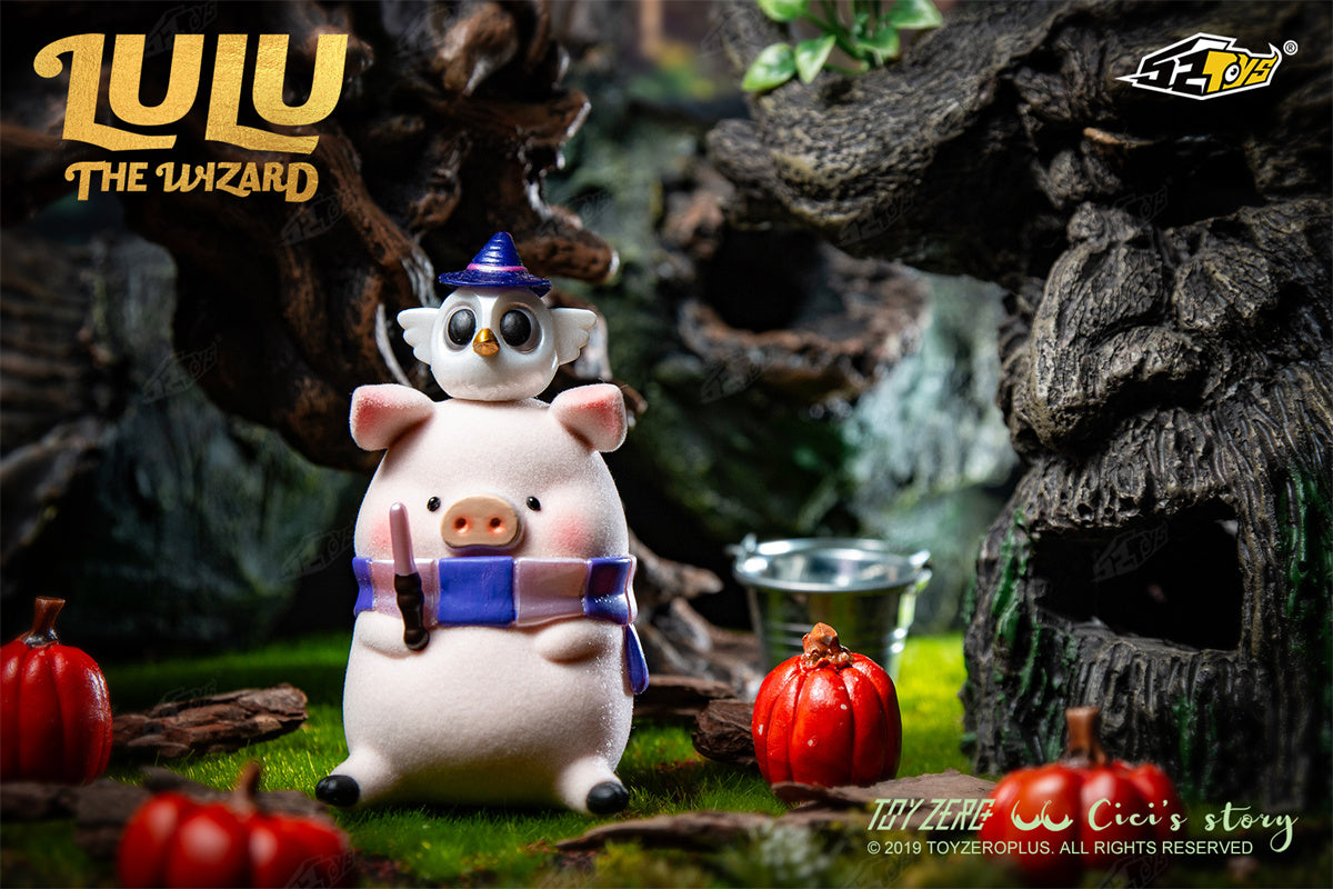 52TOYS LULU Pig The Wizard Blind Box Model