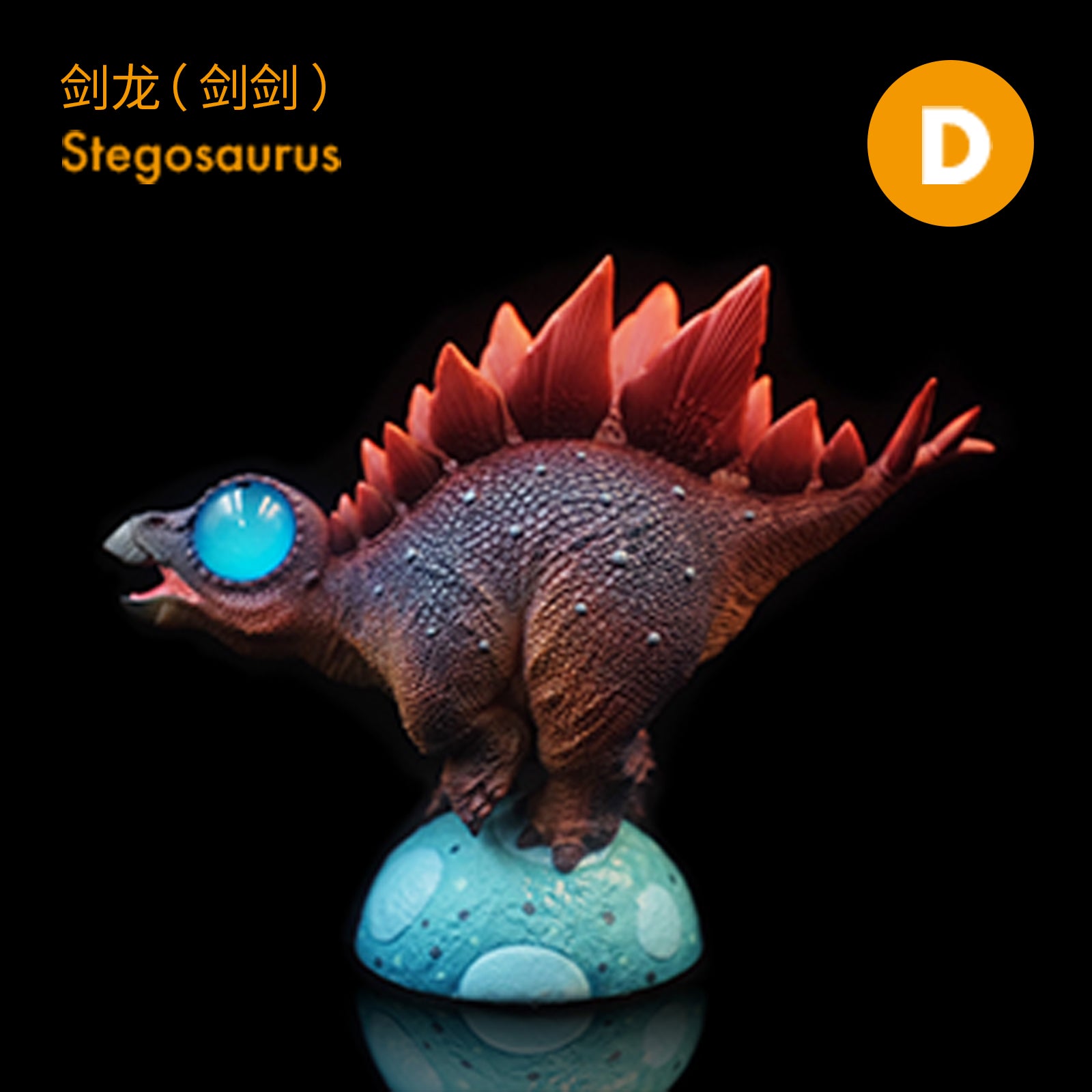 Dino Roll 01 Series Dinosaur Figure