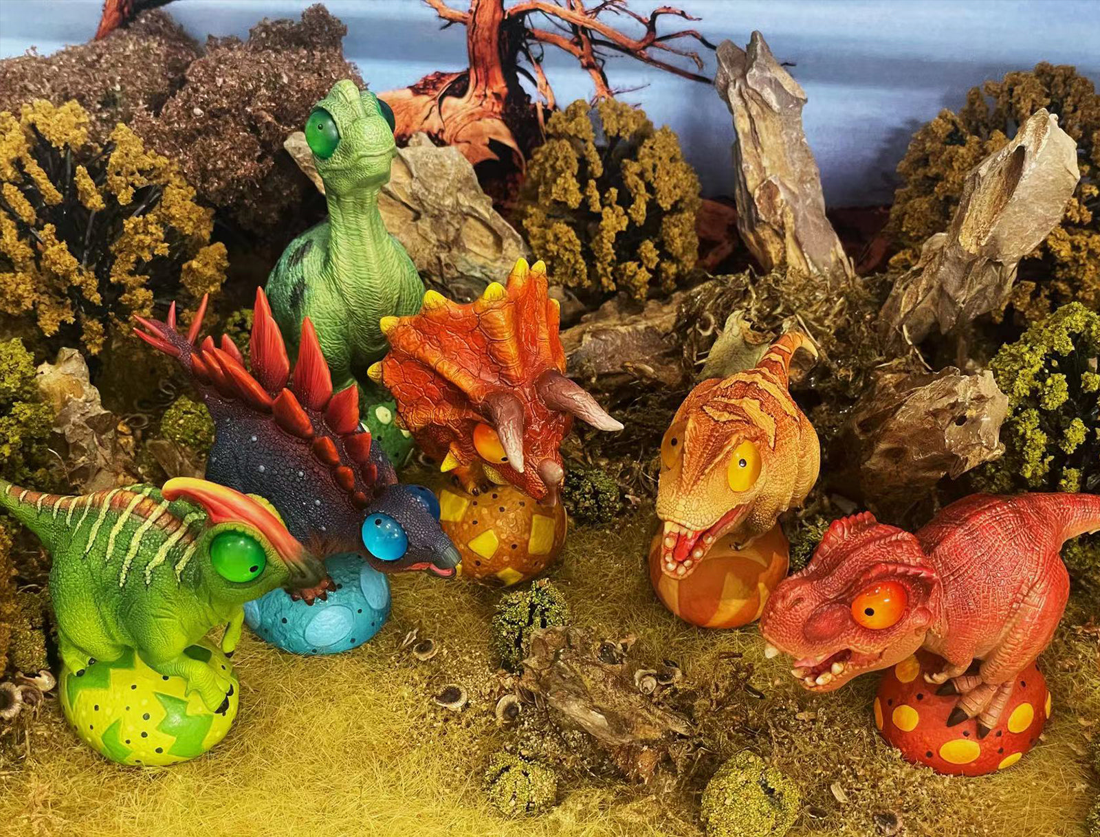 Dino Roll 01 Series Dinosaur Figure
