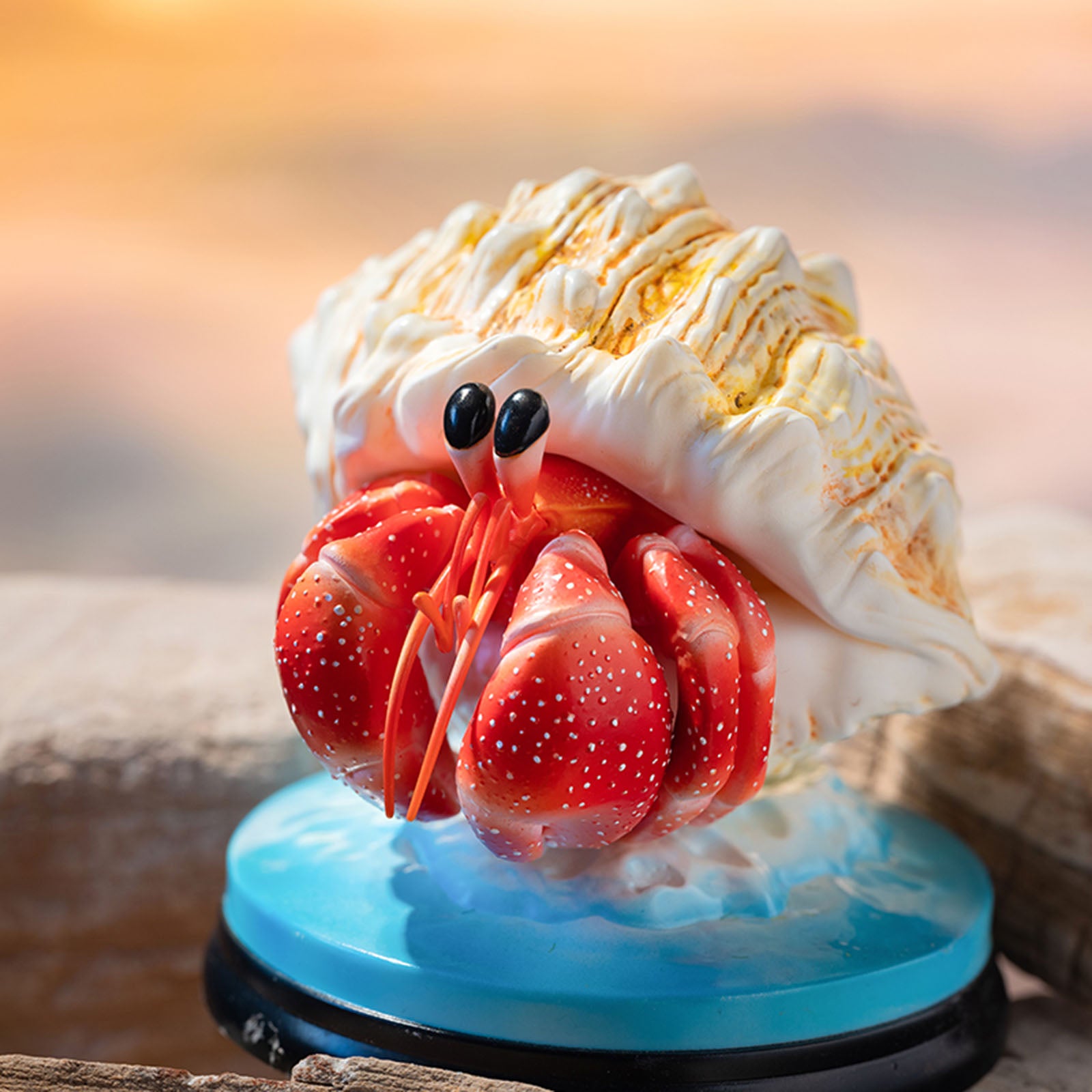 KONGZOO Summer Hermit Crab Model