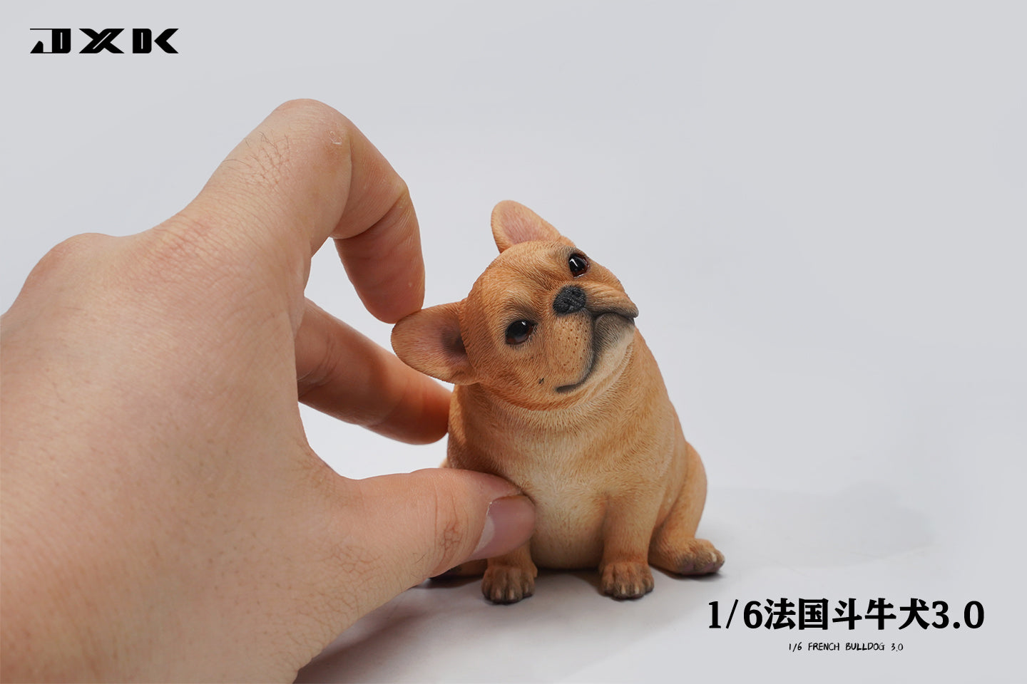 JXK 1/6 French Bulldog 3.0 Model
